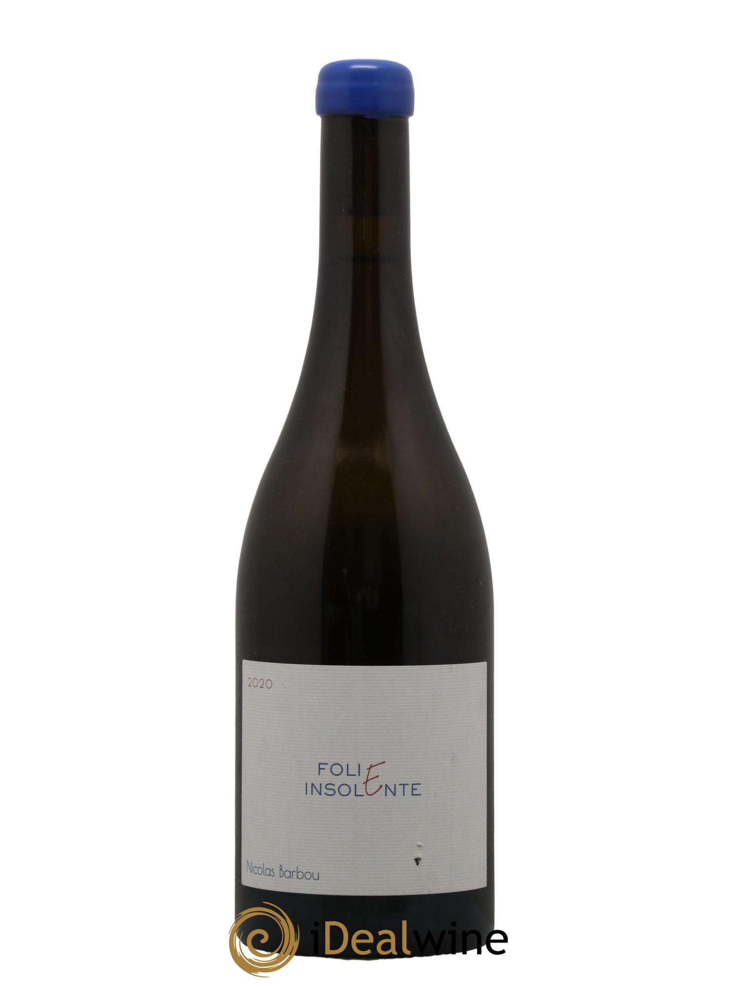 Touraine-Oisly Folie Insolente Nicolas Barbou 2020 - Lot de 1 bouteille - 0