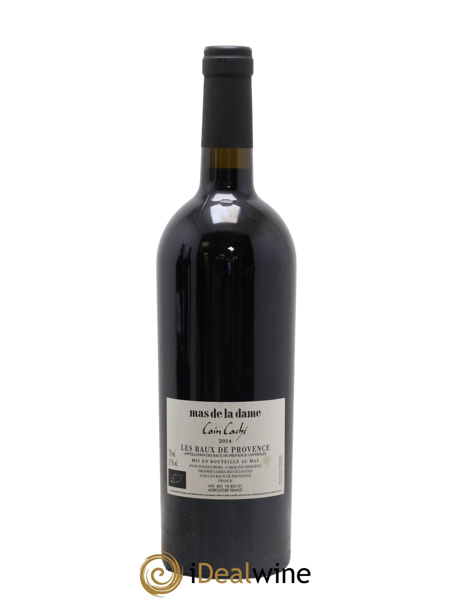 Baux de Provence Coin Caché Mas de la Dame 2014 - Lot de 1 bouteille - 1