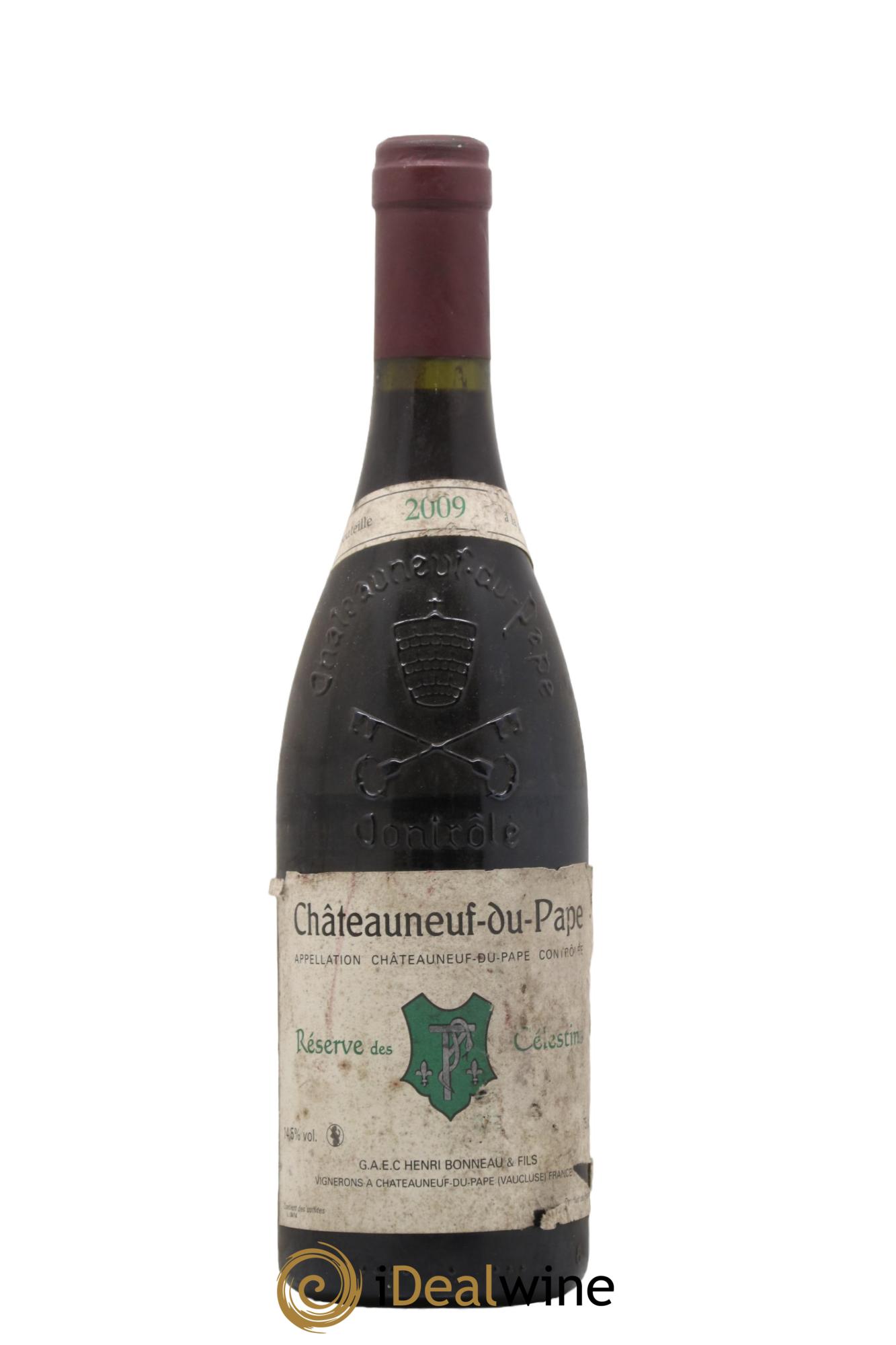 Châteauneuf-du-Pape Réserve des Célestins Henri Bonneau & Fils 2009 - Lot of 1 bottle - 0