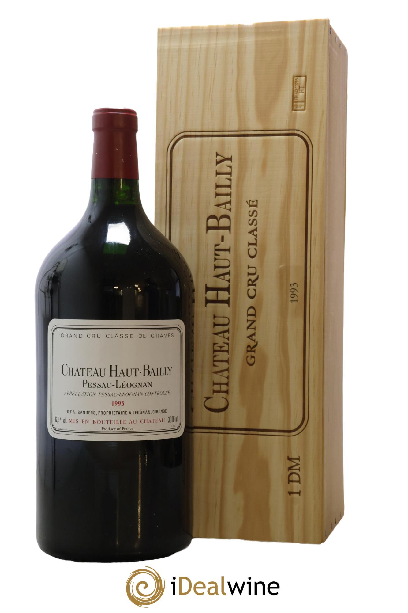 Château Haut-Bailly Cru Classé de Graves 1993 - Lot de 1 double magnum - 1
