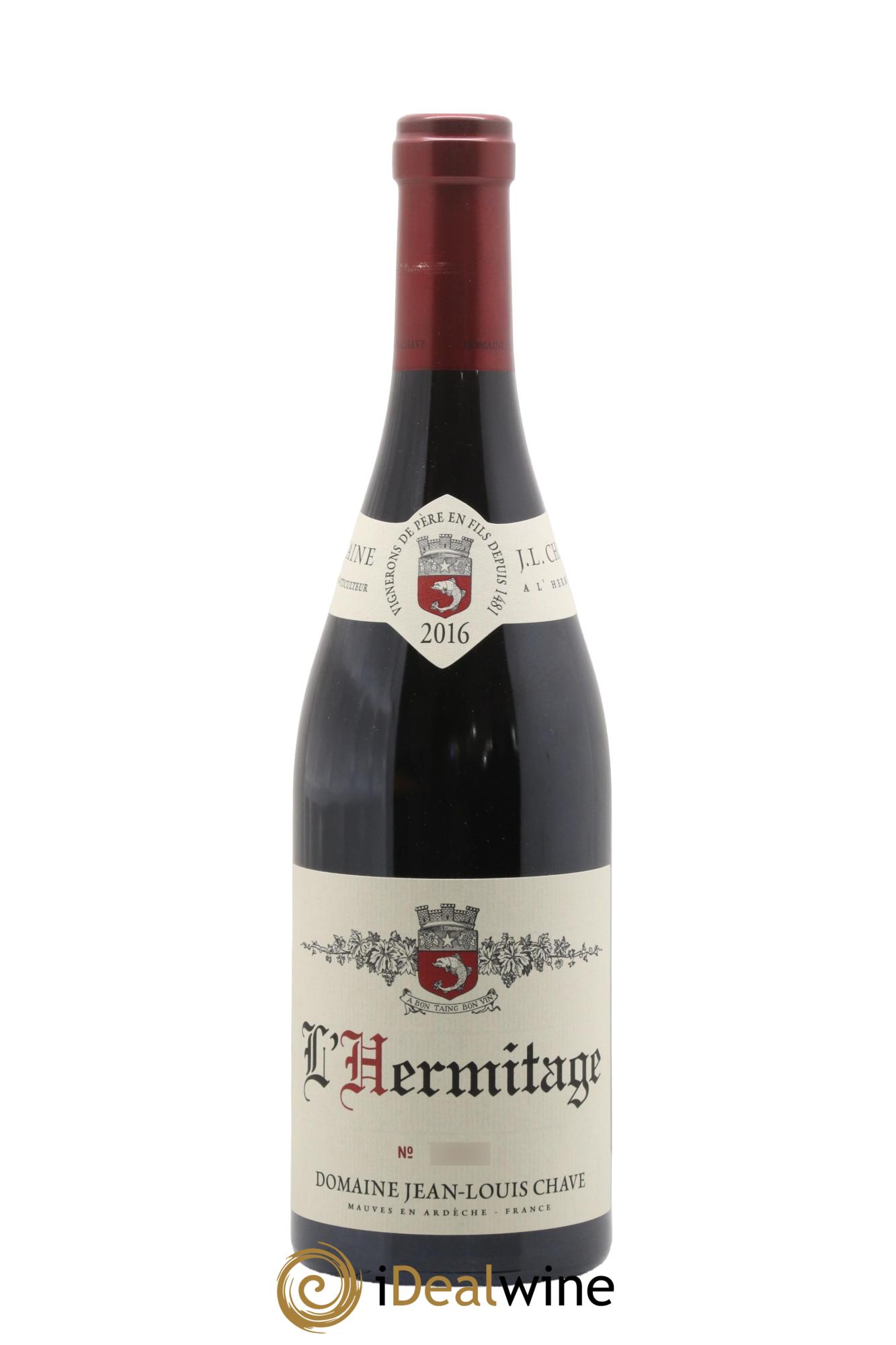 Hermitage Jean-Louis Chave 2016 - Lotto di 1 bottiglia - 0