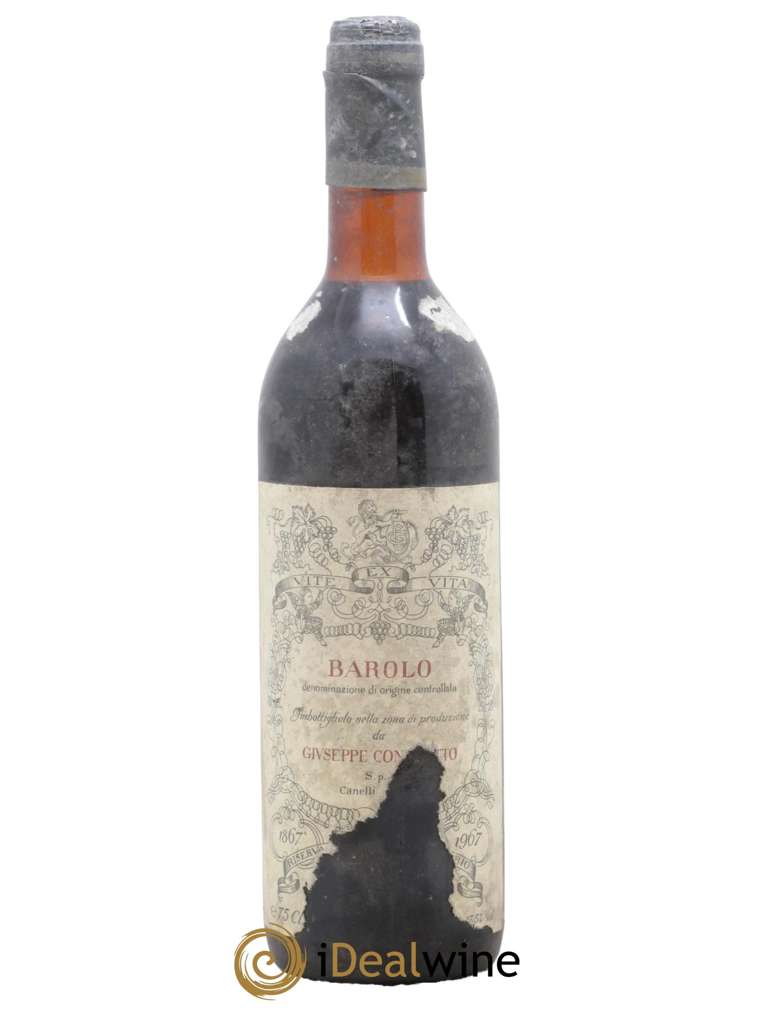 Barolo Riserva Del Centenatio Guiseppe Contratto - Lot de 1 bouteille - 0