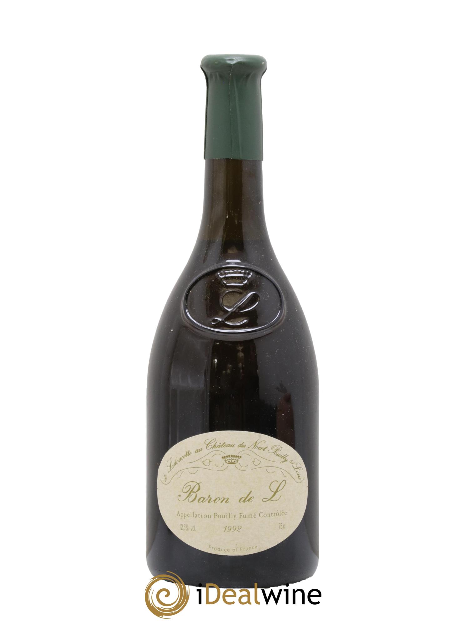 Pouilly-Fumé Baron de L Patrick de Ladoucette 1992 - Lot of 1 bottle - 0