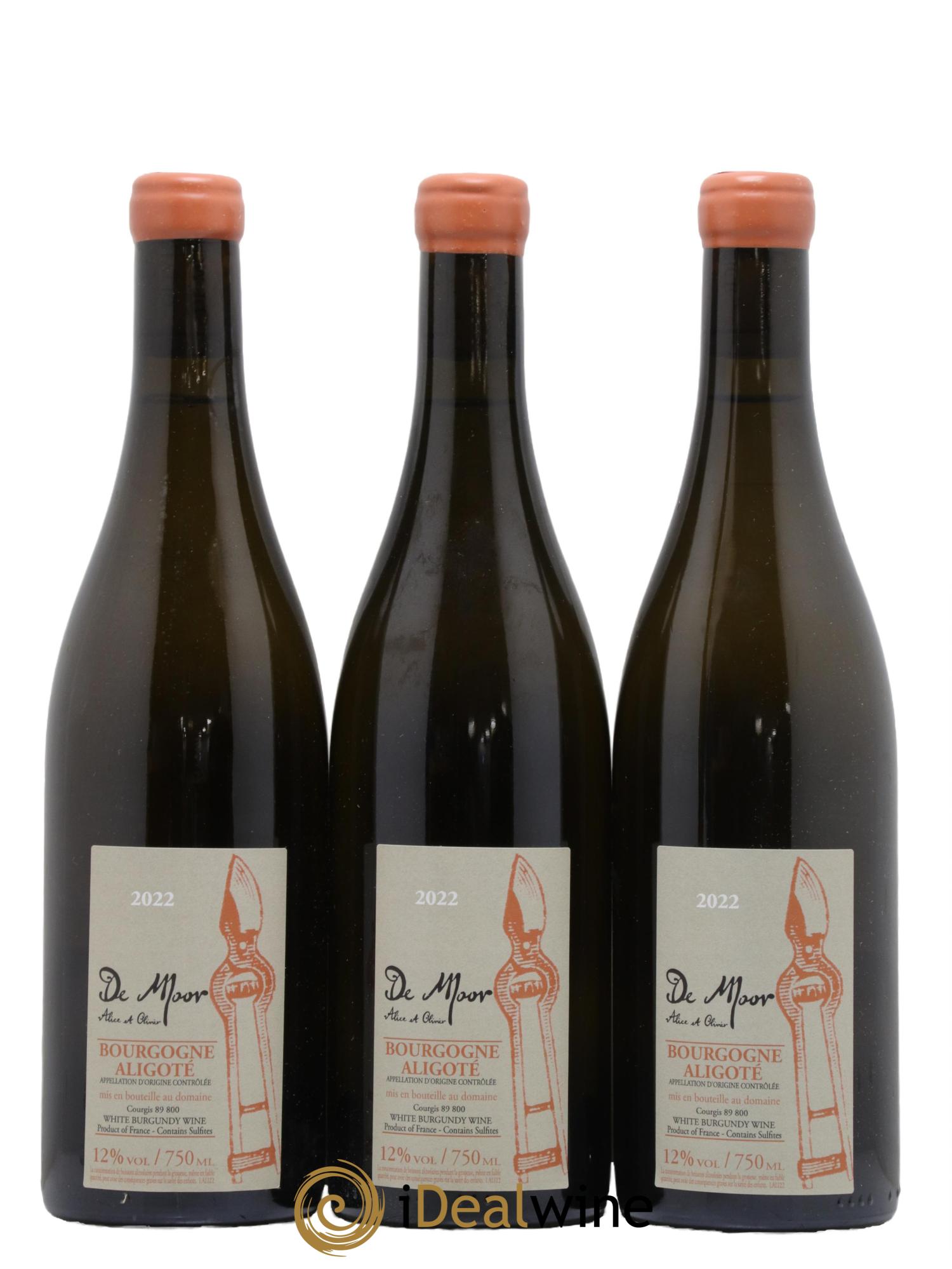 Bourgogne Aligoté Alice et Olivier De Moor 2022 - Lot de 3 bouteilles - 0