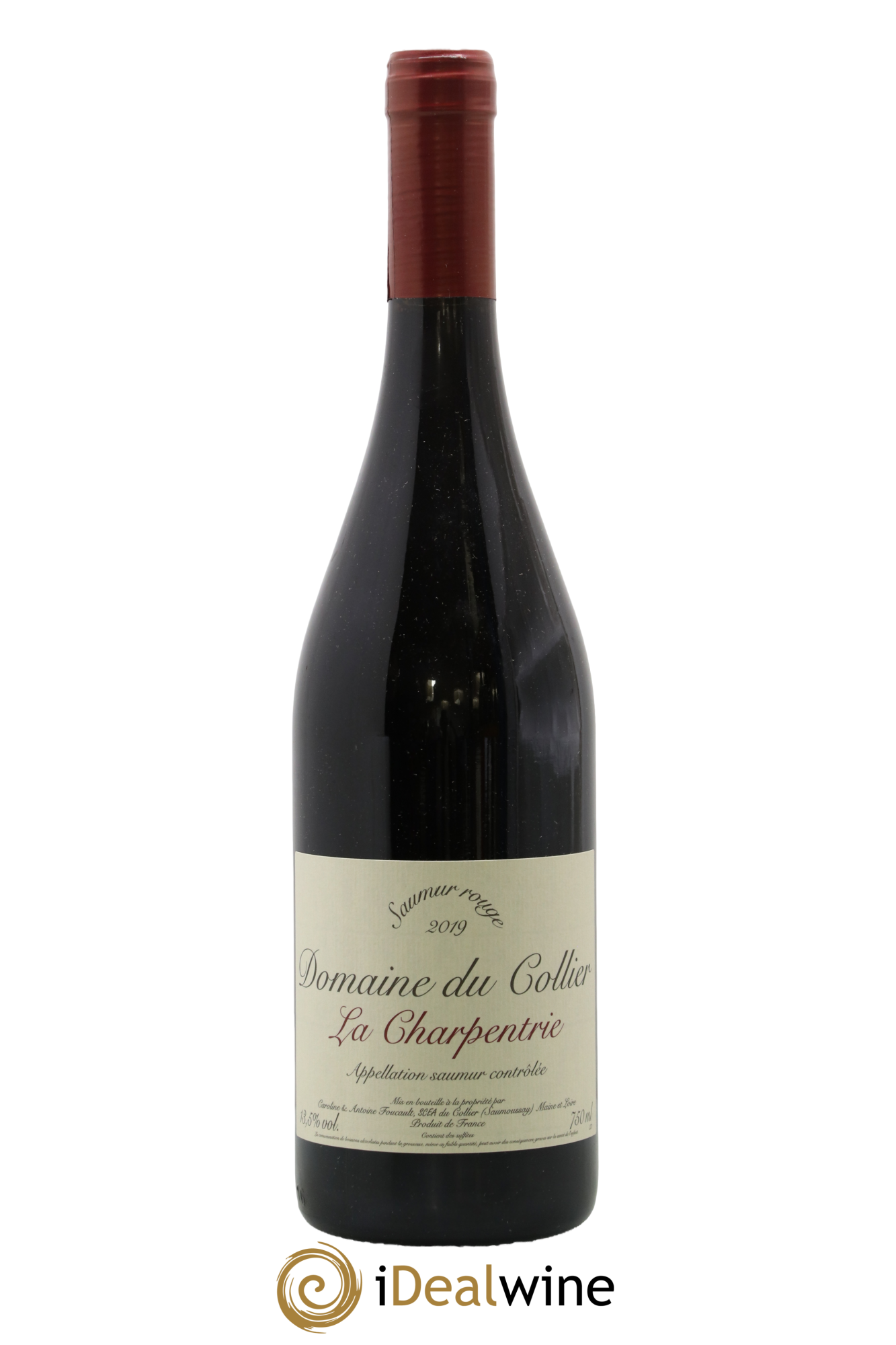 Saumur La Charpentrie Domaine du Collier 2019 - Posten von 1 Flasche - 0
