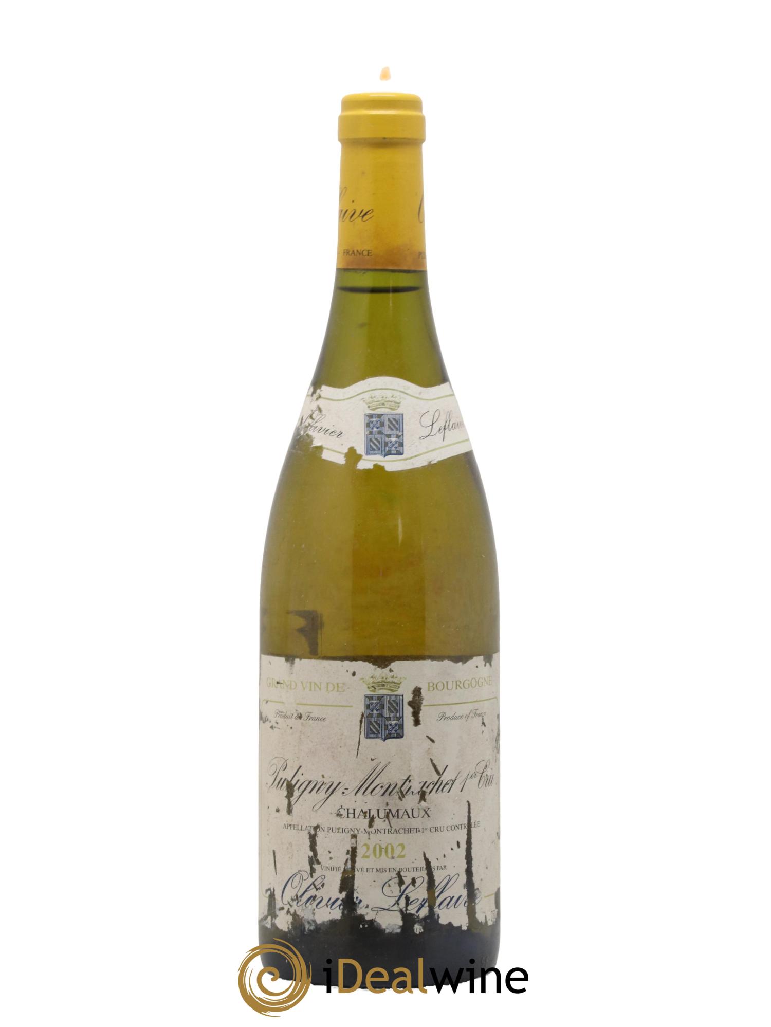 Puligny-Montrachet 1er Cru Chalumaux Olivier Leflaive 2002 - Lot de 1 bouteille - 0