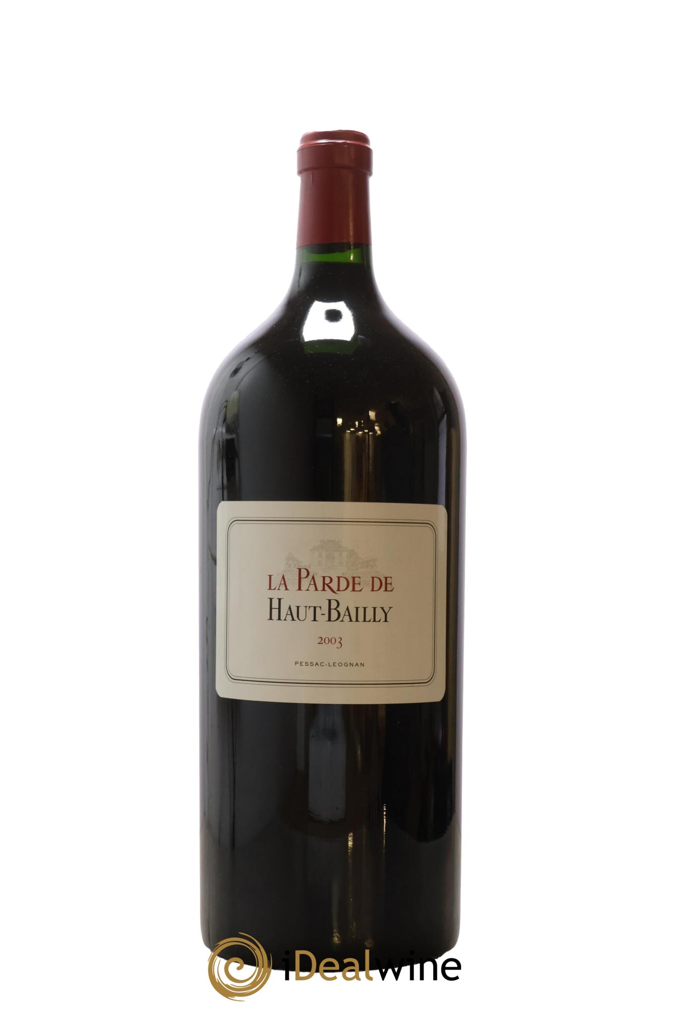Haut Bailly II (Anciennement La Parde de Haut-Bailly) Second Vin 2003 - Lot de 1 impériale - 0