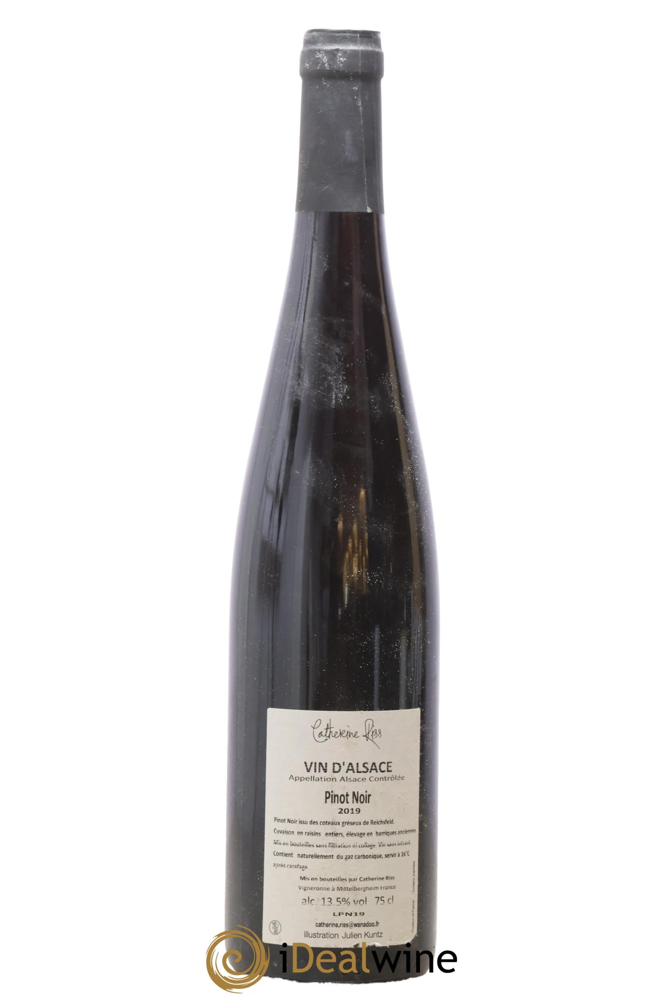 Alsace Pinot Noir Empreinte Riss 2019 - Posten von 1 Flasche - 1