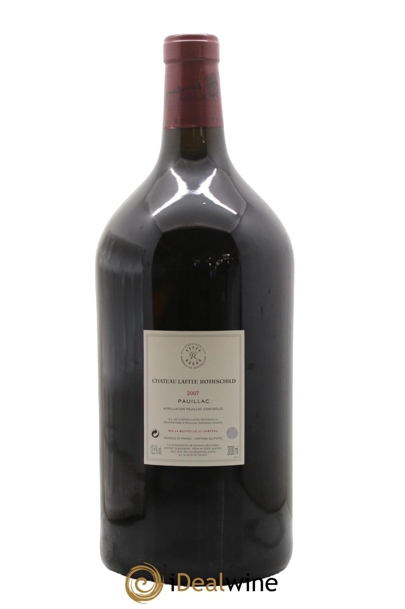 Château Lafite Rothschild 1er Grand Cru Classé 2007 - Lot of 1 double magnum - 1