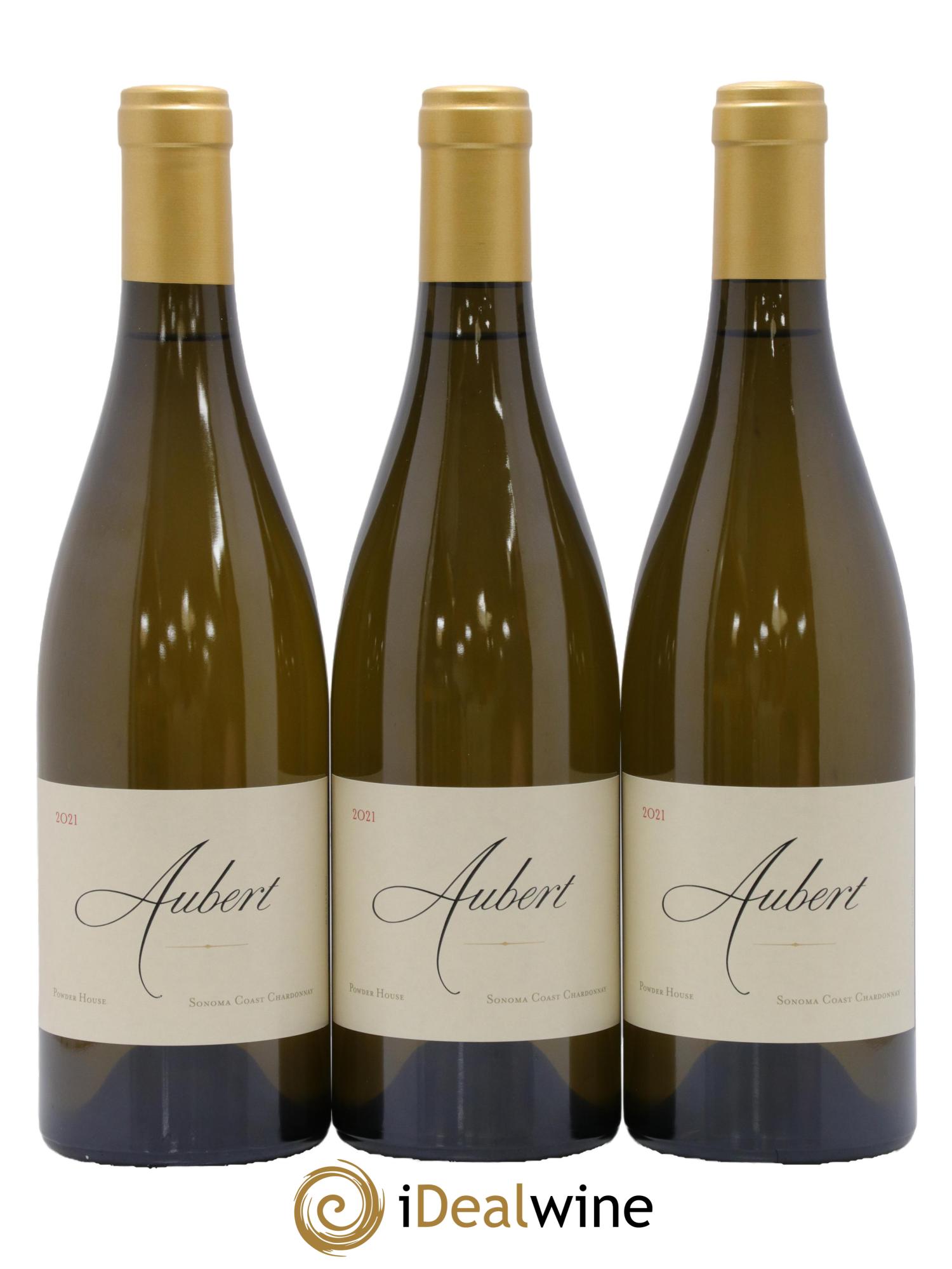 USA California Sonoma Coast Powder House Aubert 2021 - Lot de 3 bouteilles - 0
