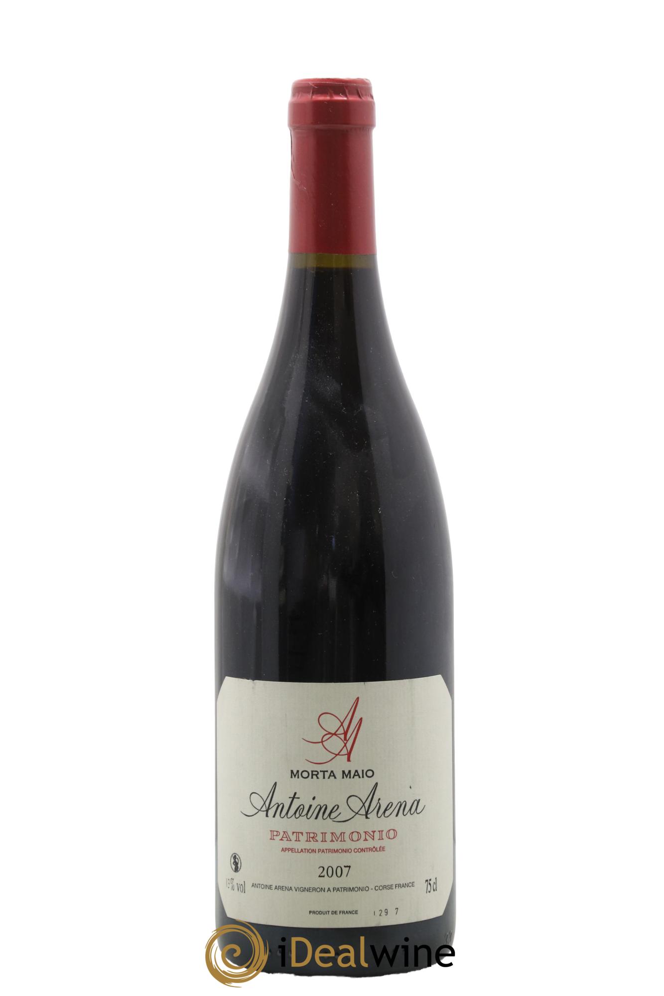 Patrimonio Morta Maio Antoine Arena 2007 - Lot de 1 bouteille - 0