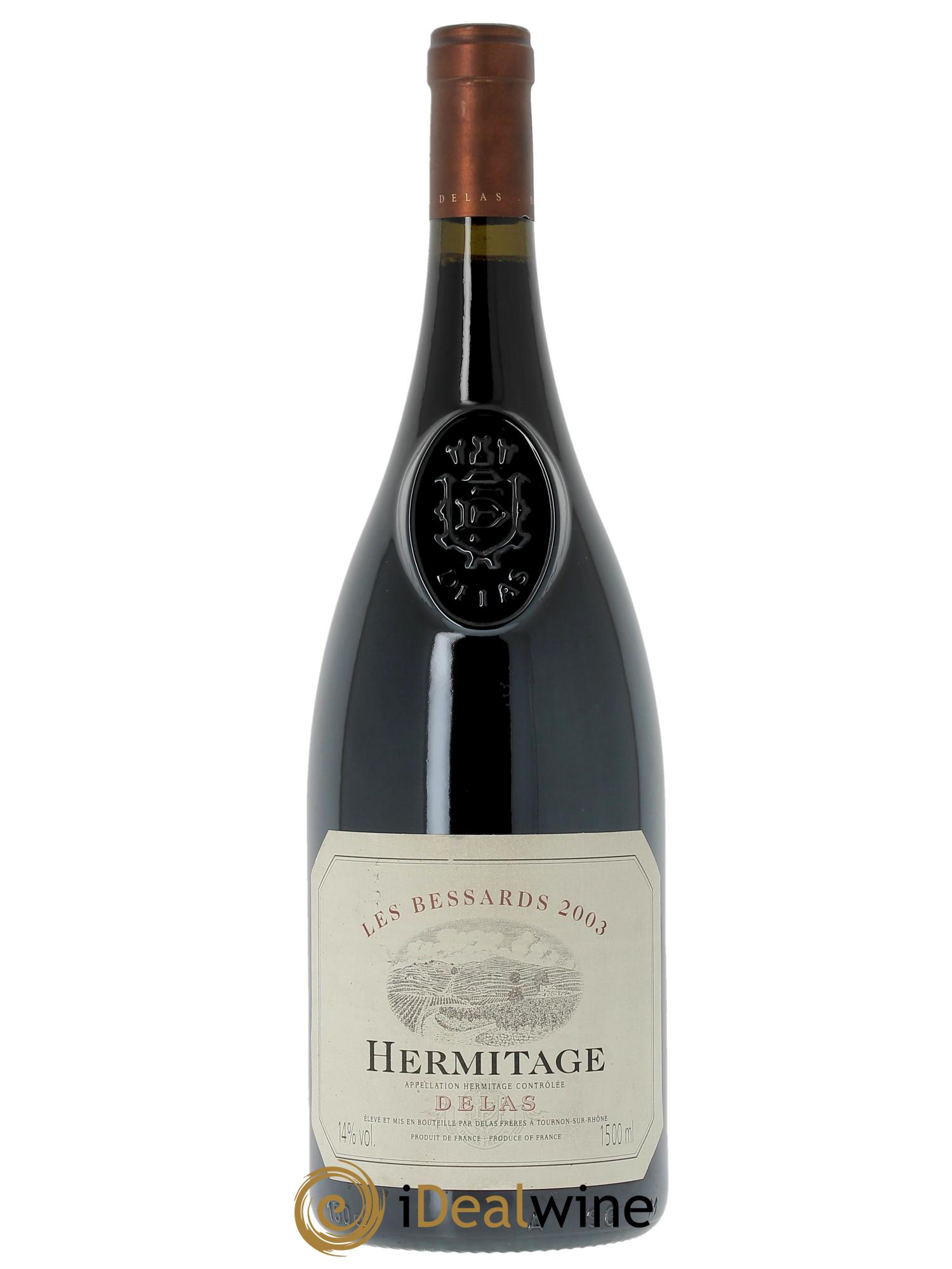 Hermitage Les Bessards Delas Frères 2003 - Lotto di 1 magnum - 0