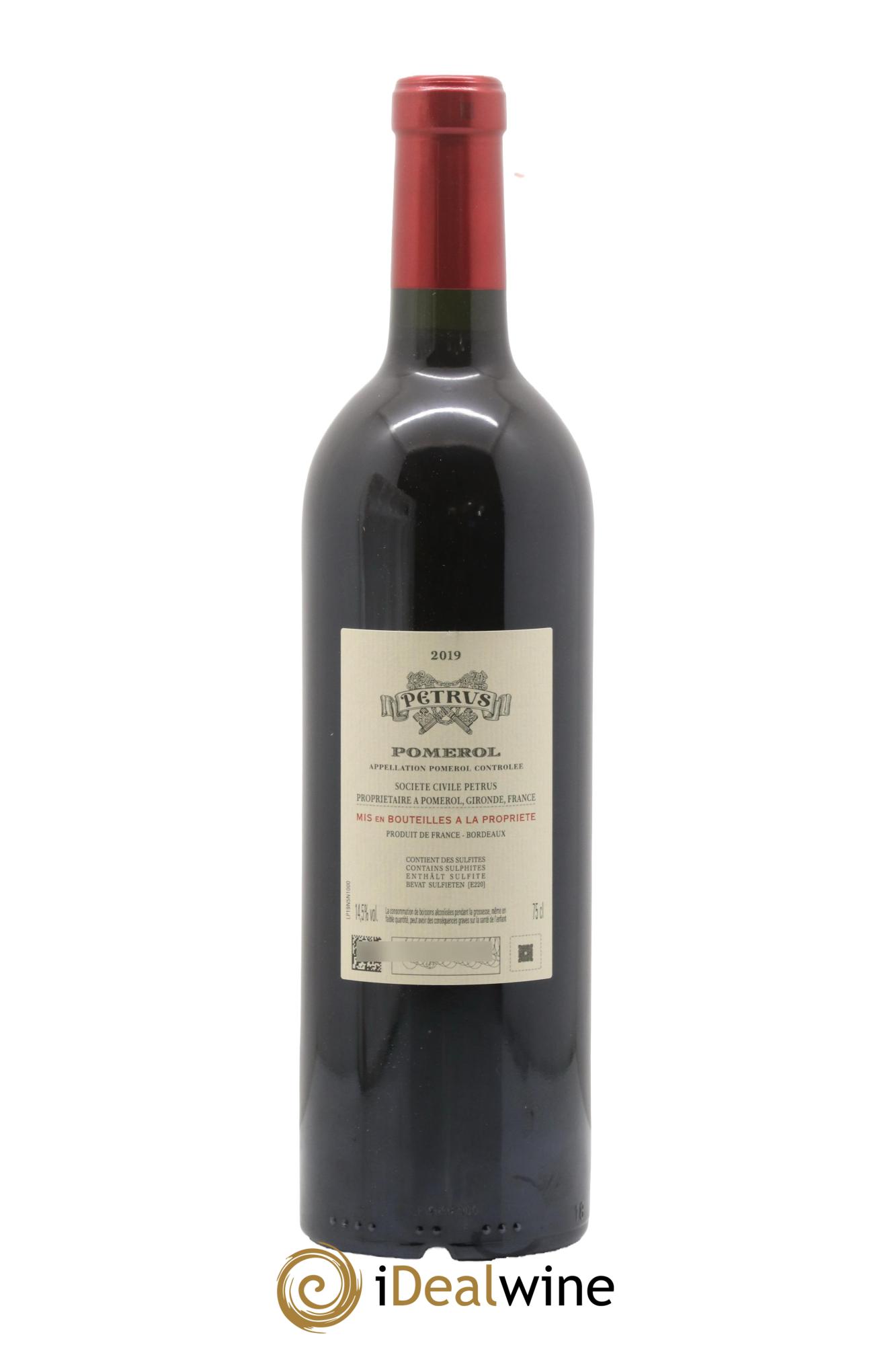 Petrus  2019 - Lot de 1 bouteille - 2