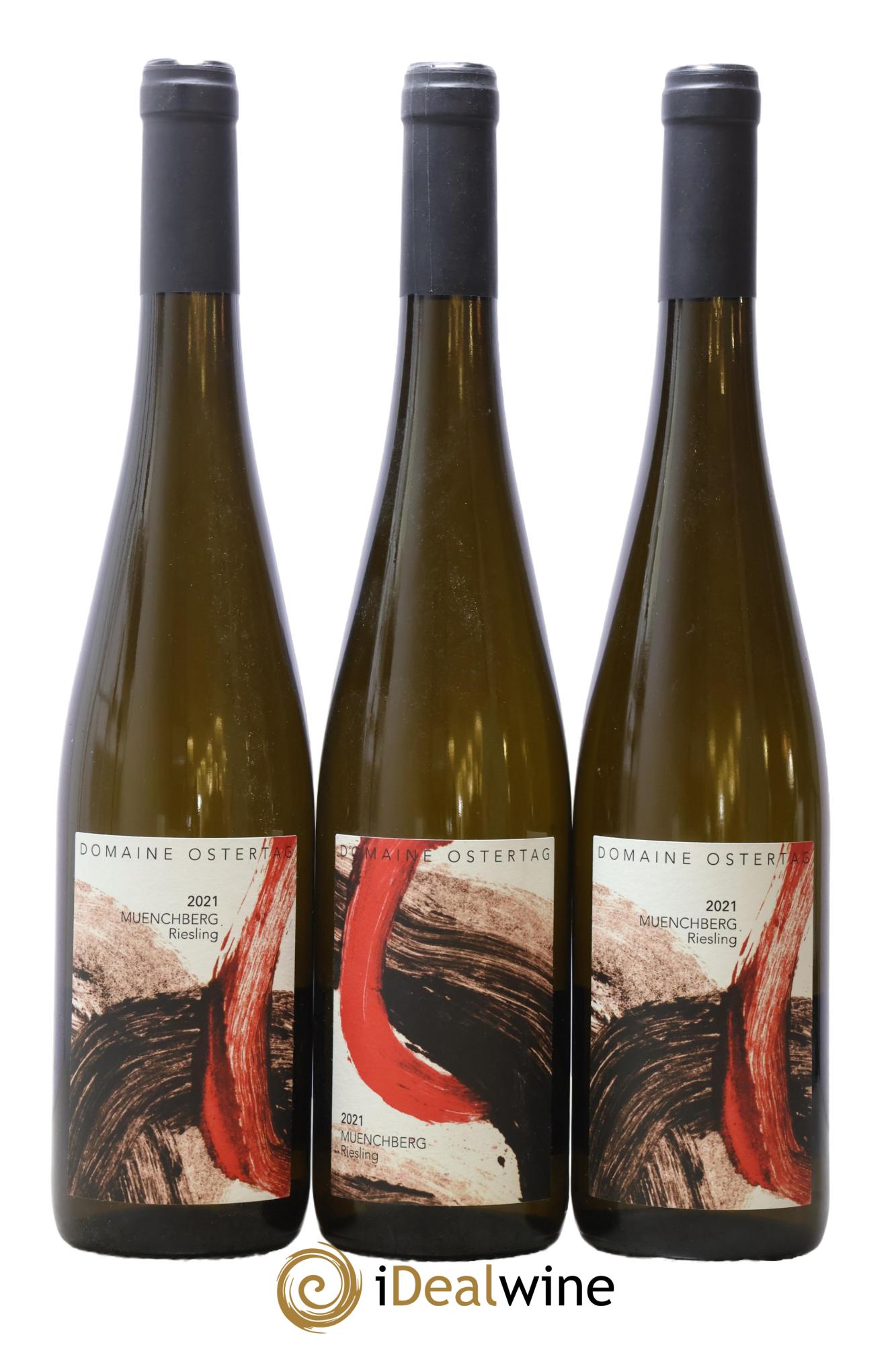 Alsace Riesling Grand Cru Muenchberg Ostertag (Domaine) 2021 - Lot de 3 bouteilles - 0