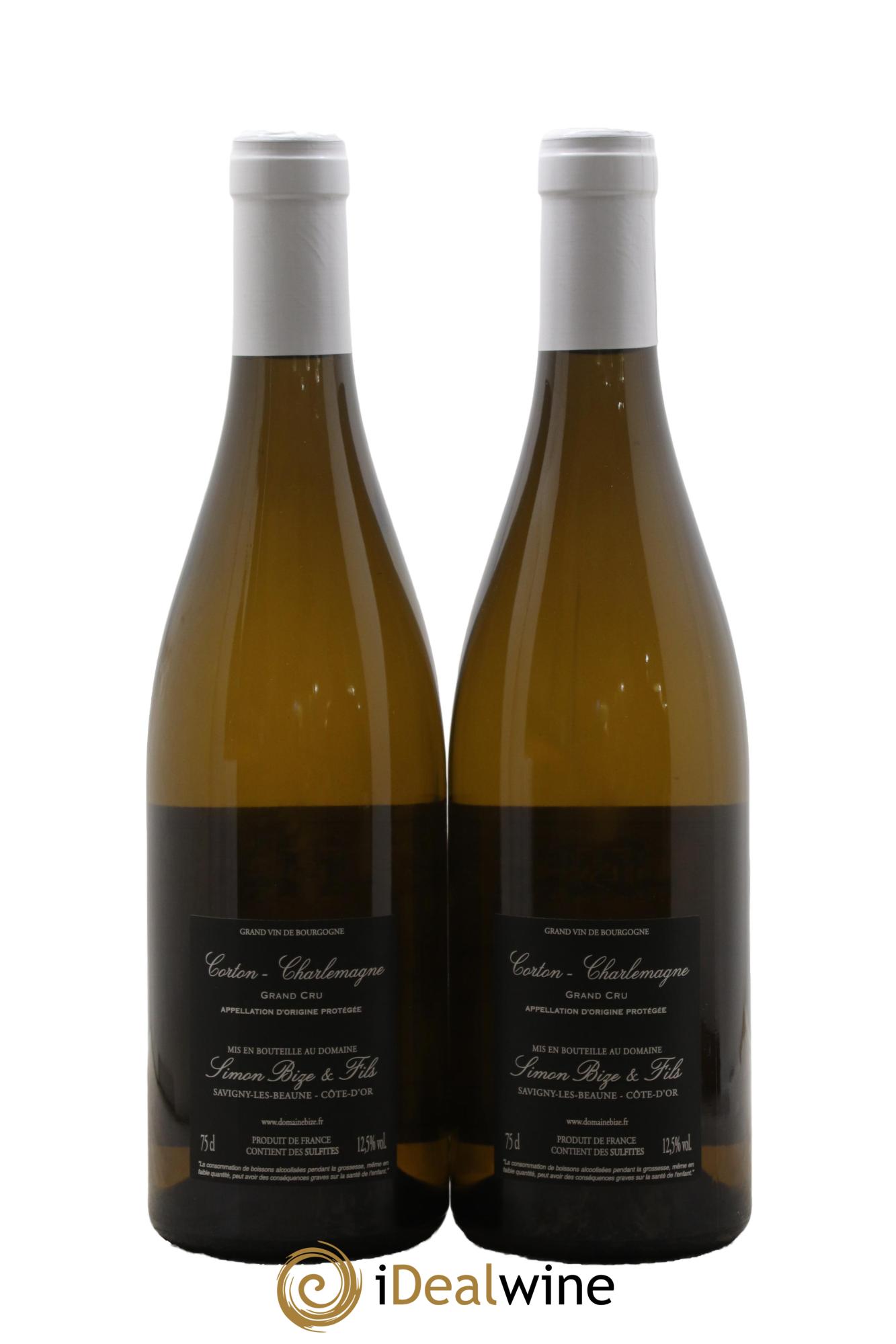 Corton-Charlemagne Grand Cru Simon Bize & Fils 2020 - Posten von 2 Flaschen - 1