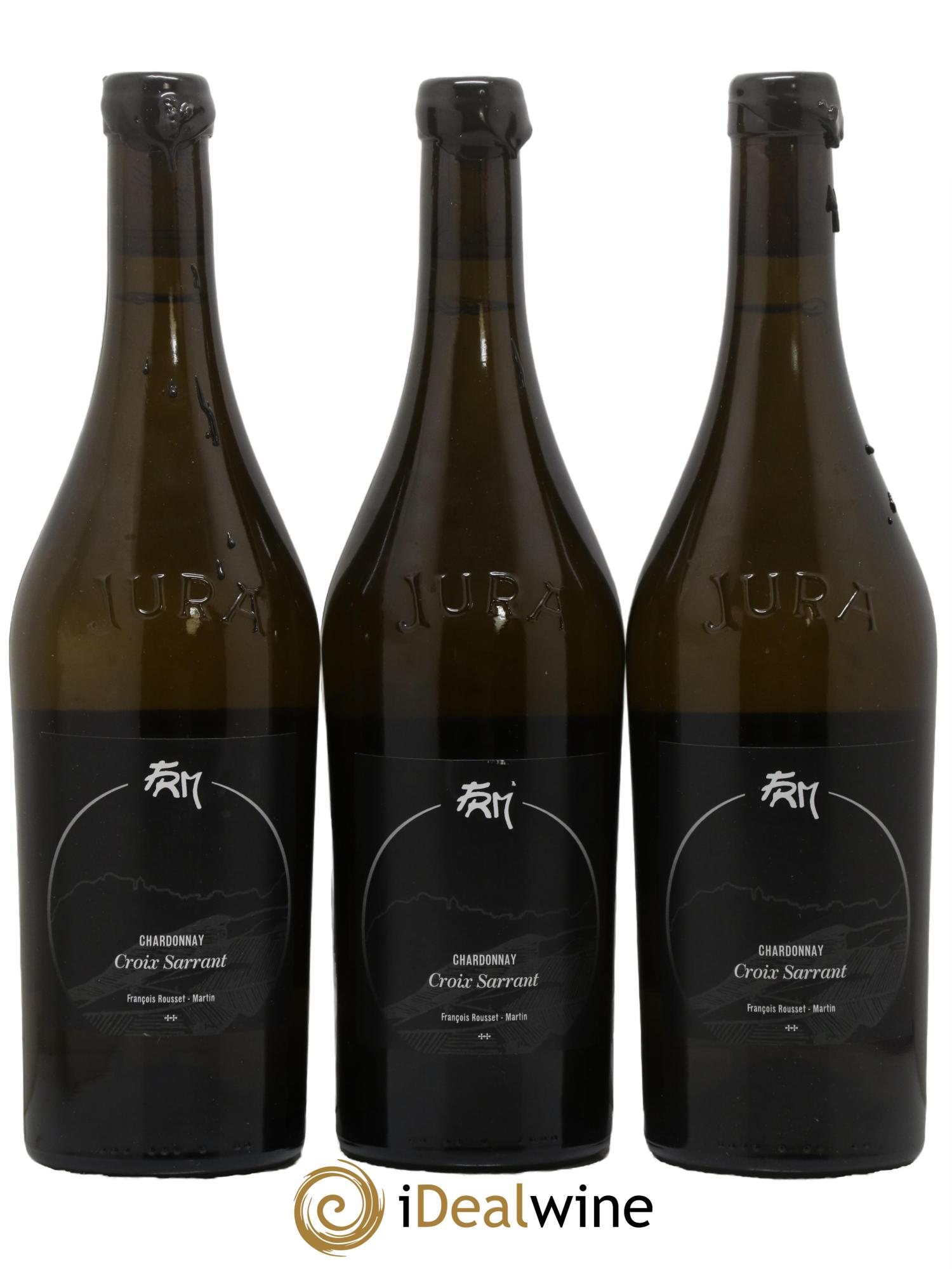 Côtes du Jura Chardonnay Croix Sarrant François Rousset Martin 2018 - Lot de 3 bouteilles - 0