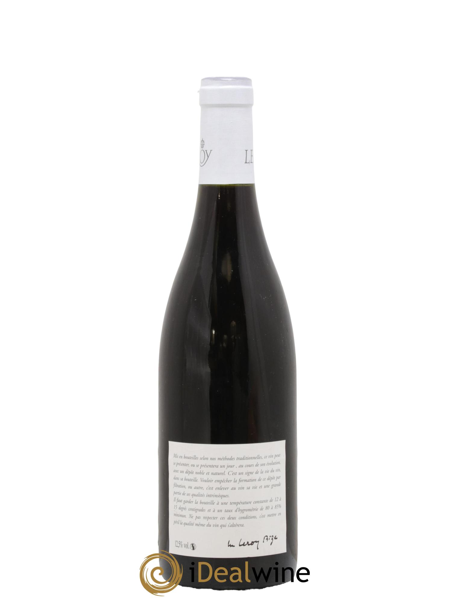 Bourgogne Leroy SA 2017 - Lot de 1 bouteille - 1