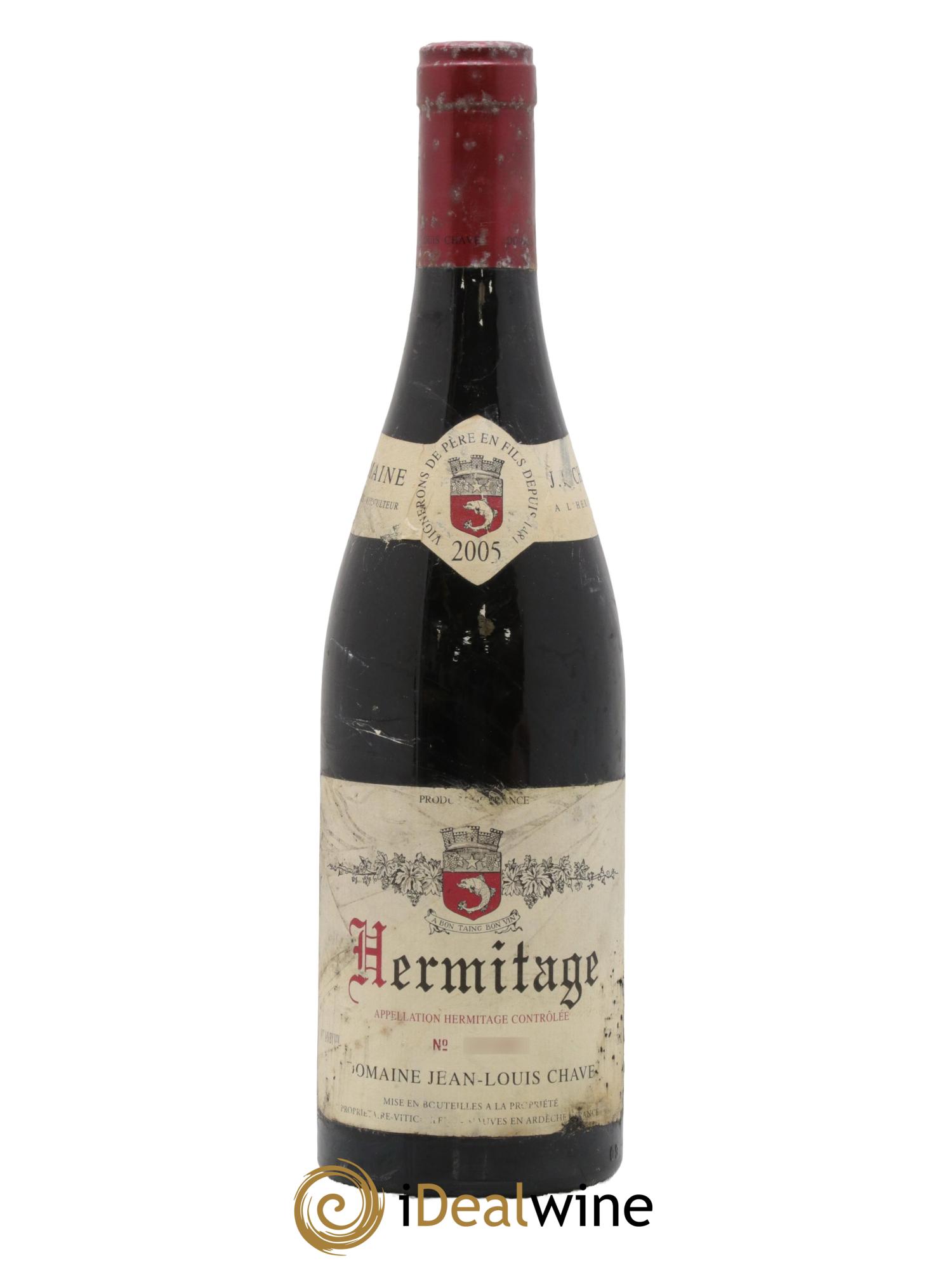 Hermitage Jean-Louis Chave 2005 - Lot de 1 bouteille - 0