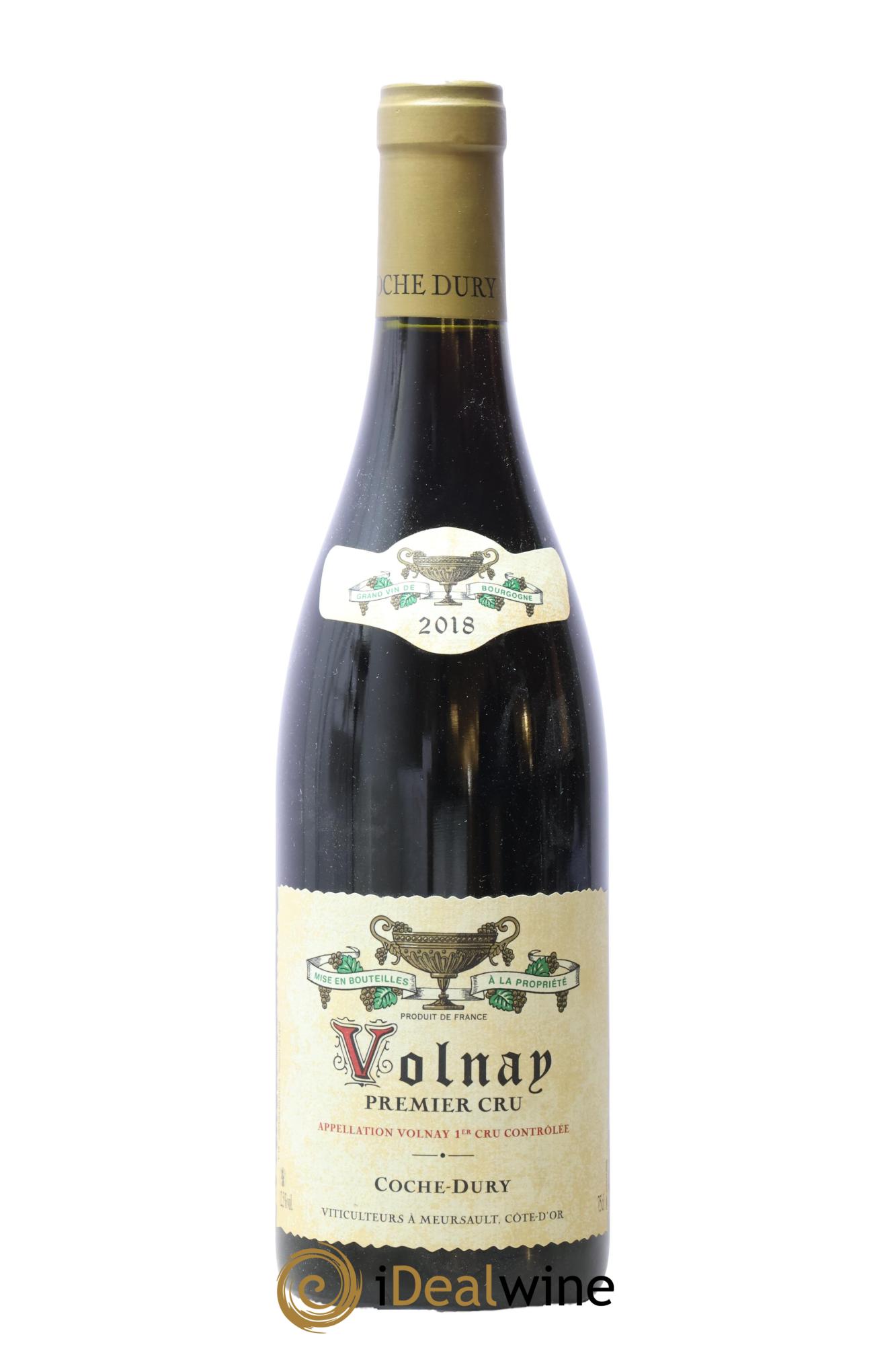 Volnay 1er Cru Coche Dury (Domaine) 2018 - Lot de 1 bouteille - 0