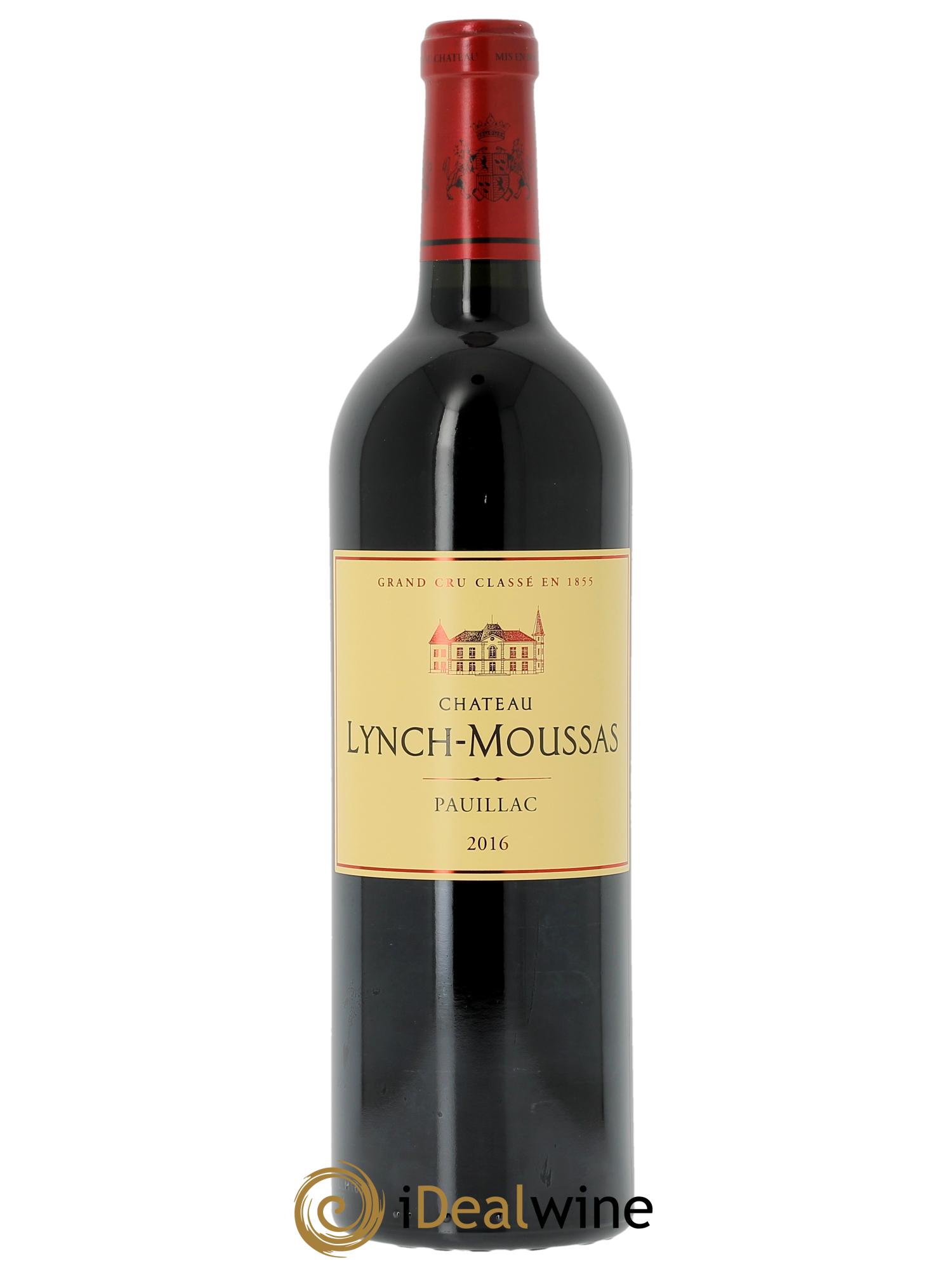 Château Lynch Moussas 5ème Grand Cru Classé 2016 - Lot de 1 bouteille - 0