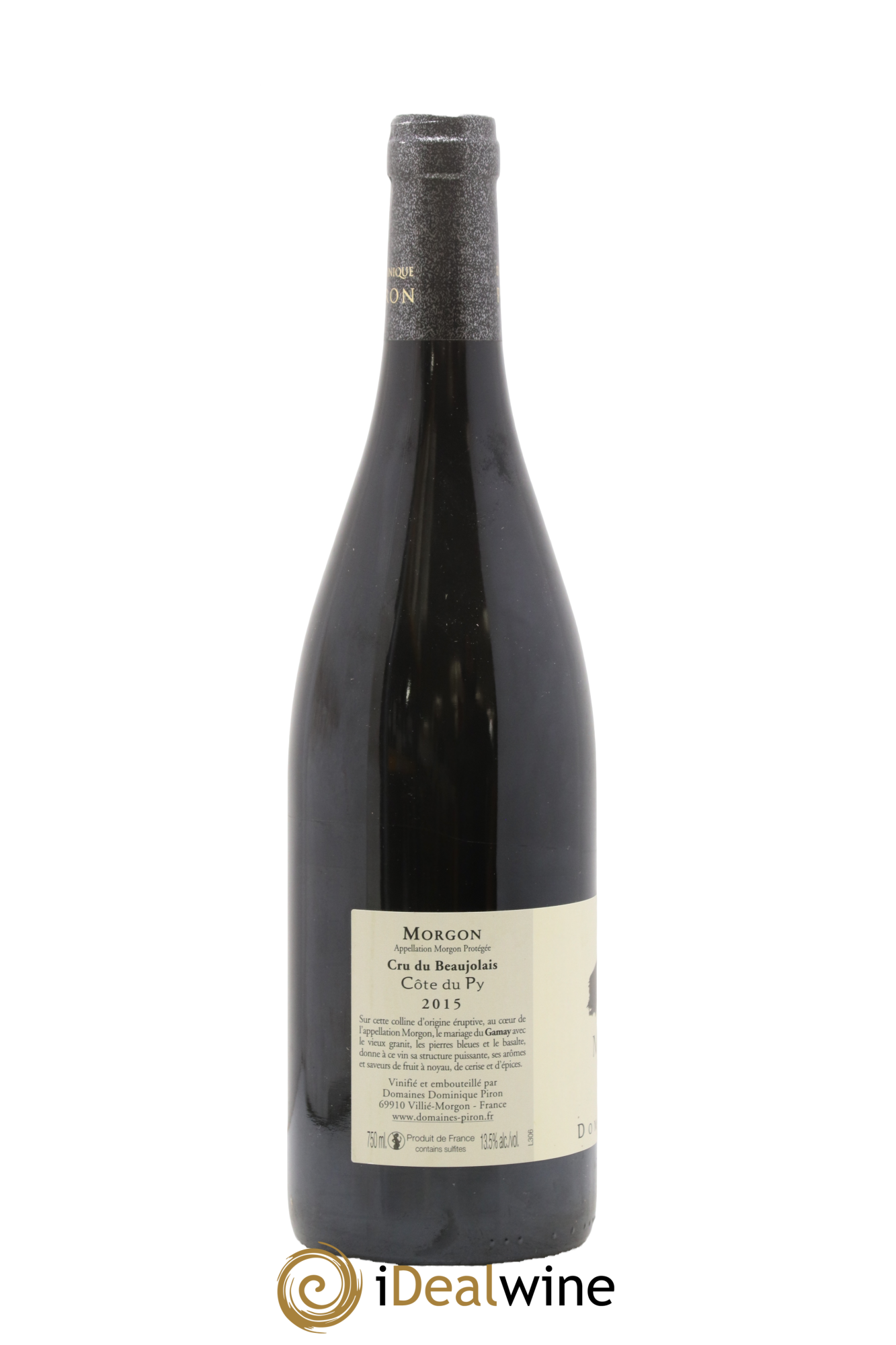 Morgon Côte du Py Dominique Piron (Domaine) 2015 - Posten von 1 Flasche - 1
