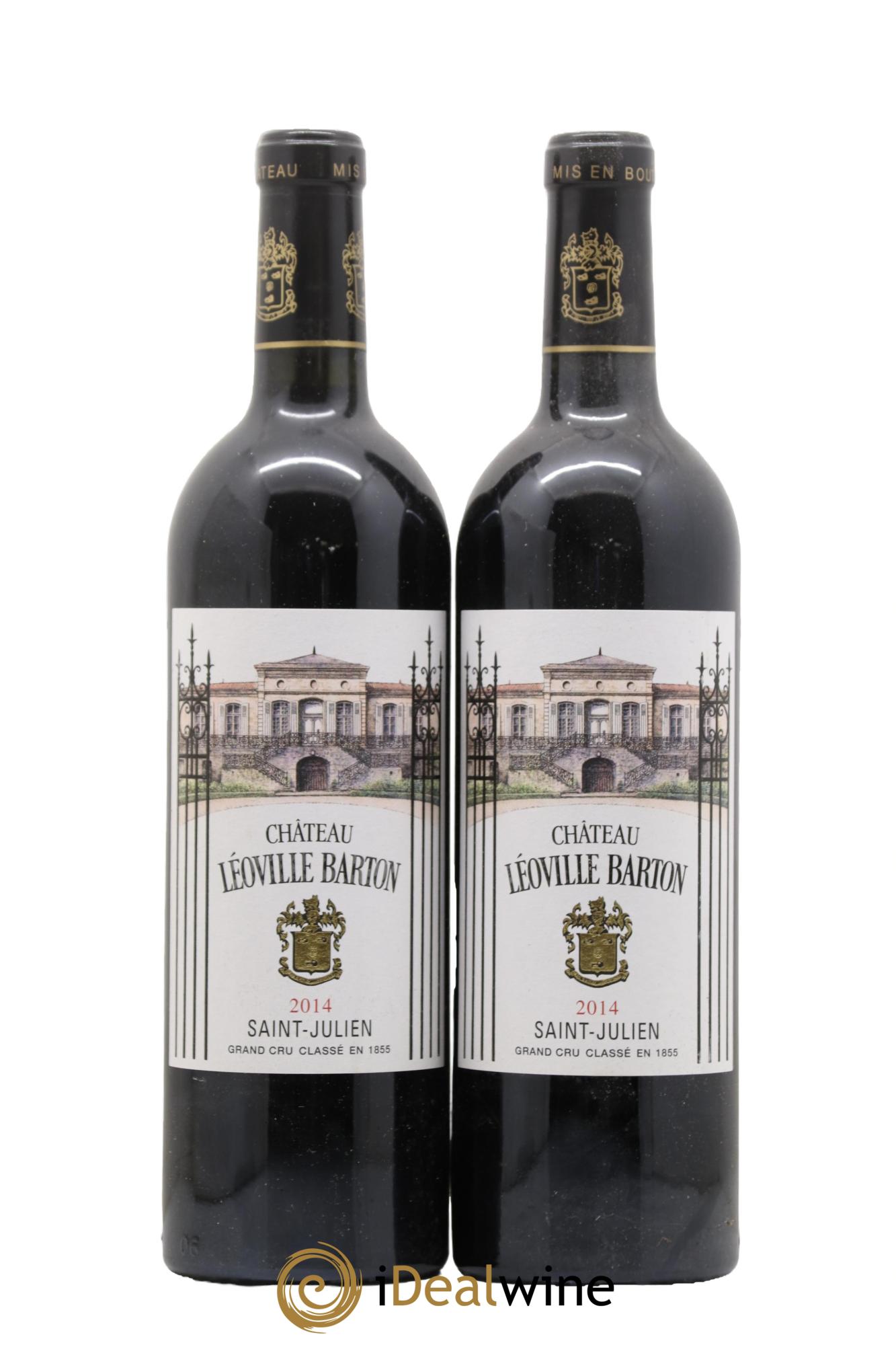 Château Léoville Barton 2ème Grand Cru Classé 2014 - Lot de 2 bouteilles - 0