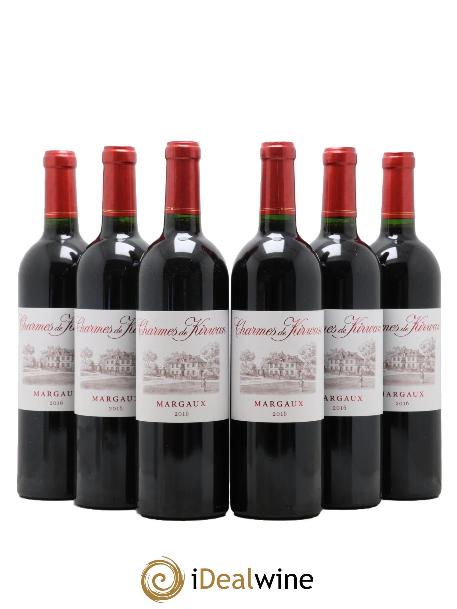 Charmes de Kirwan Second Vin 2016 - Lot de 6 bouteilles - 0