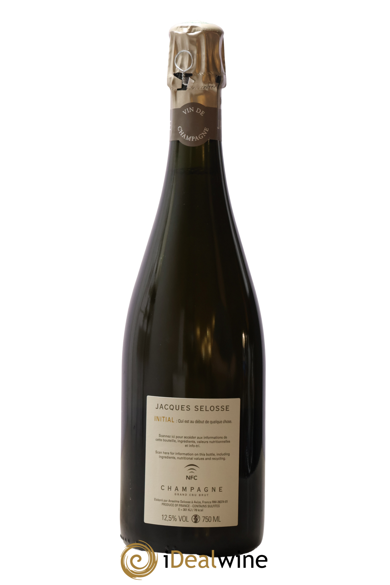 Initial Brut Jacques Selosse - Lot de 1 bouteille - 1
