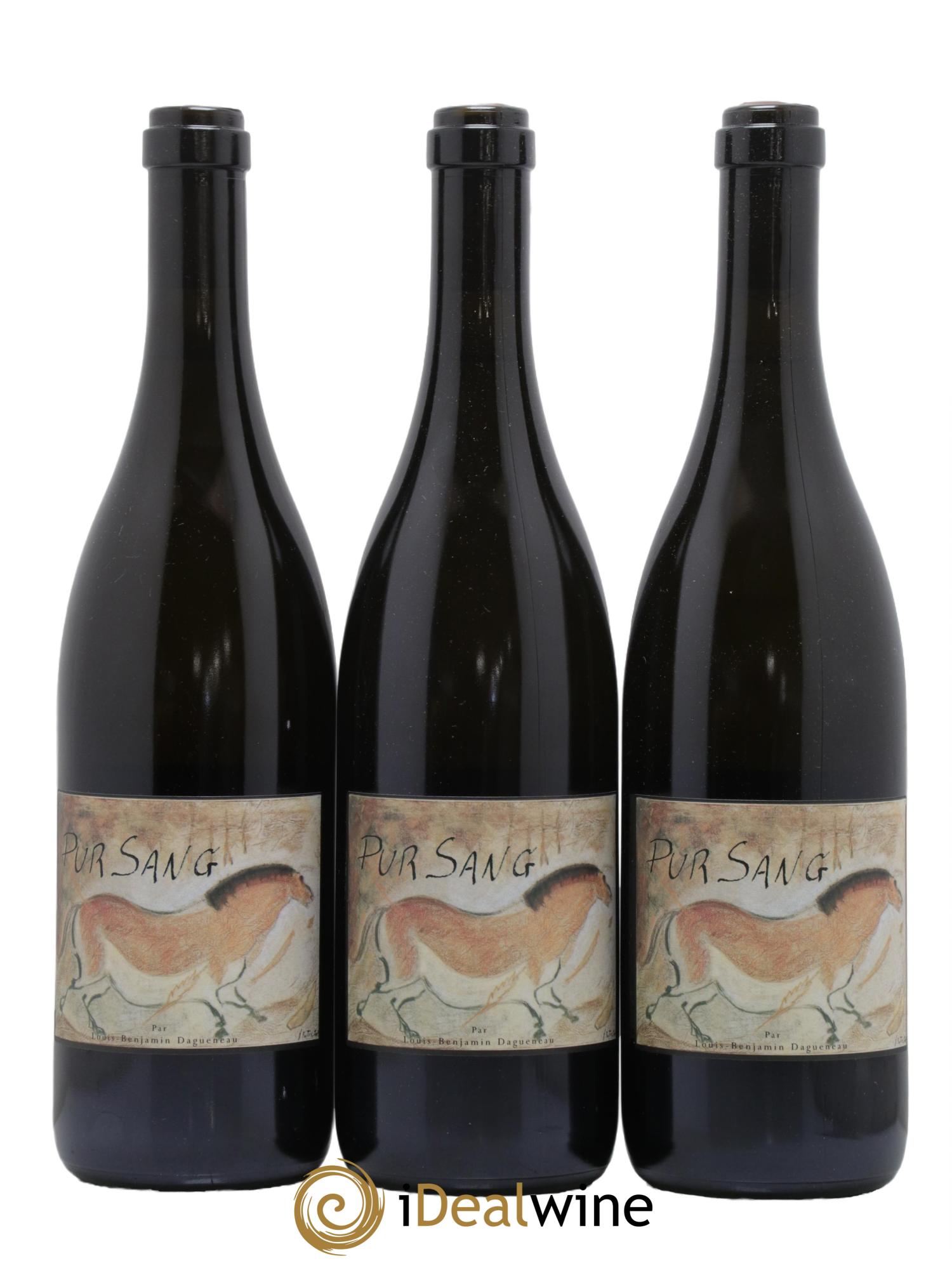 Vin de France (anciennement Pouilly-Fumé) Pur Sang Dagueneau (Domaine Didier - Louis-Benjamin) 2018 - Lot de 3 bouteilles - 0