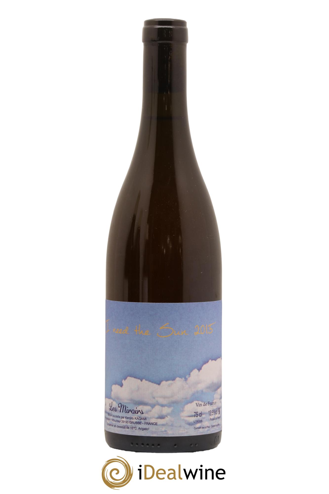 Vin de France I need the Sun Kenjiro Kagami - Domaine des Miroirs 2015 - Lot de 1 bouteille - 0