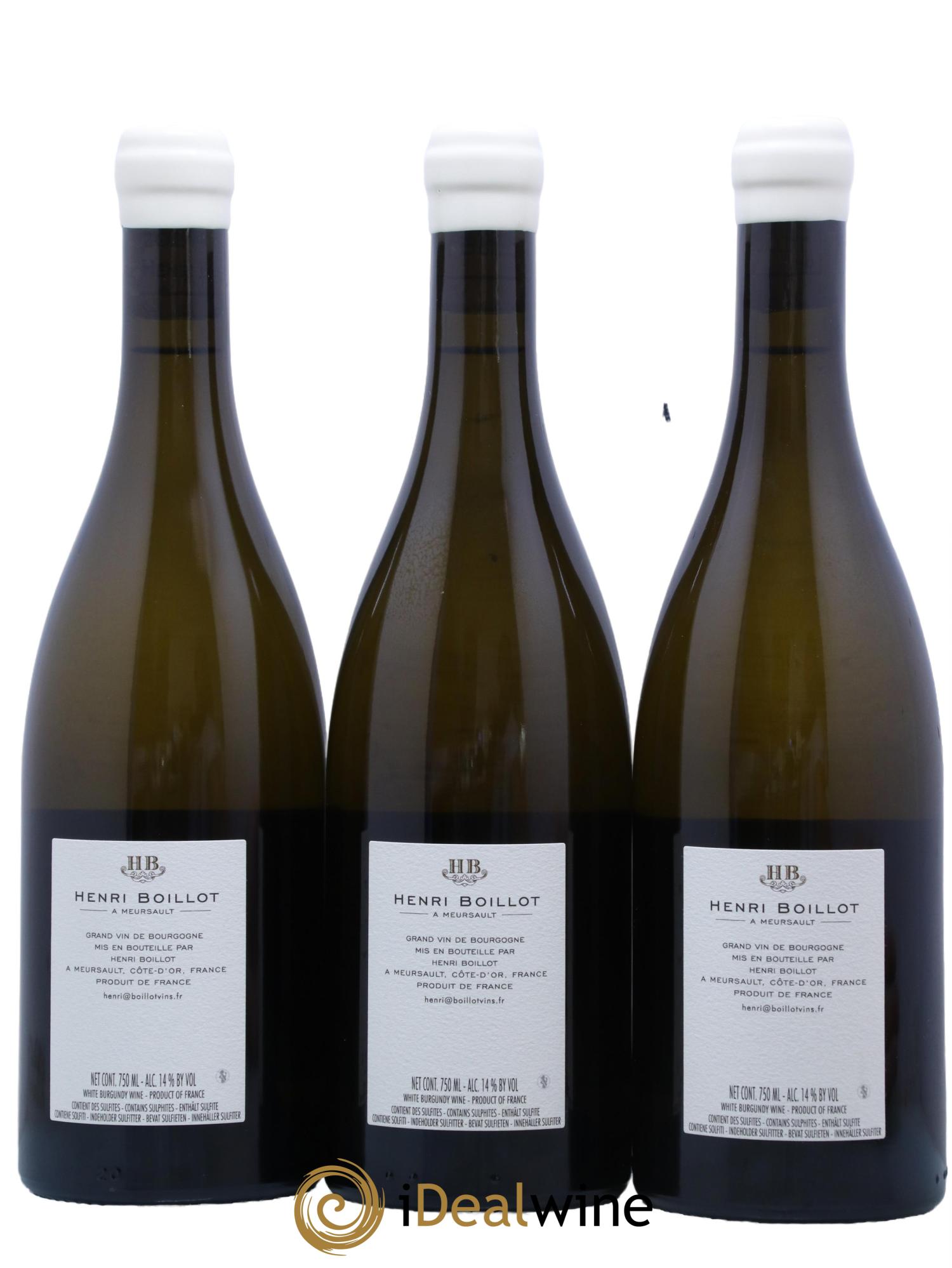 Puligny-Montrachet 1er Cru Les Pucelles Henri Boillot (Domaine) 2021 - Lot de 3 bouteilles - 1