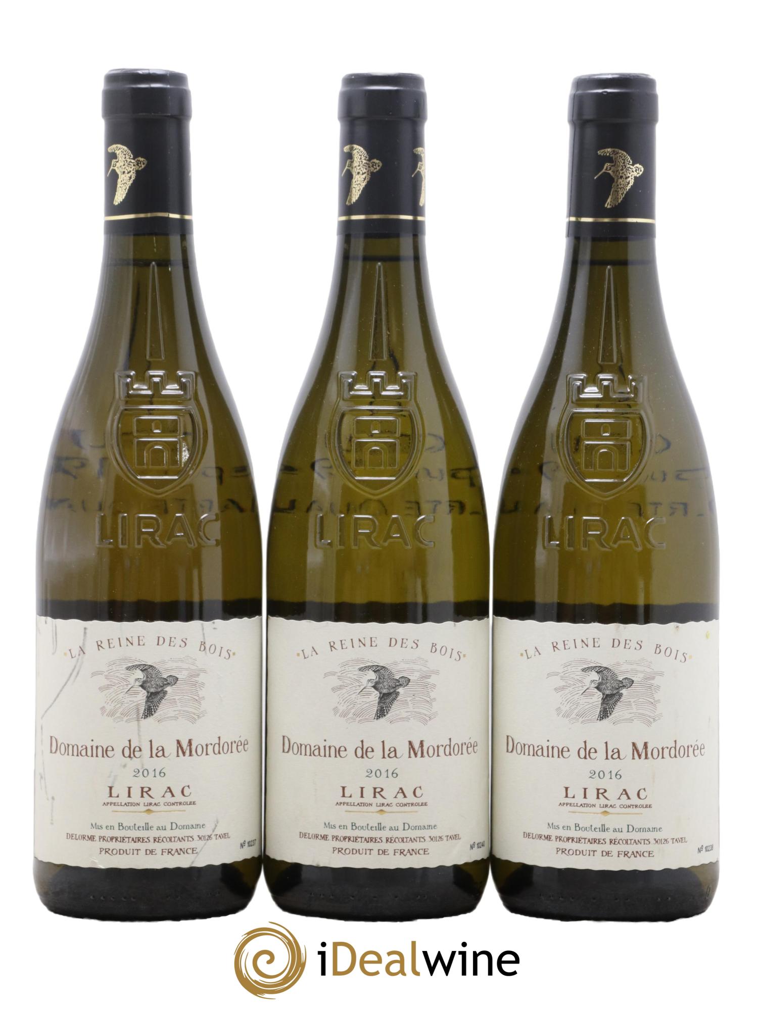 Lirac Cuvée Reine des Bois La Mordorée (Domaine de) 2016 - Lot de 3 bouteilles - 0