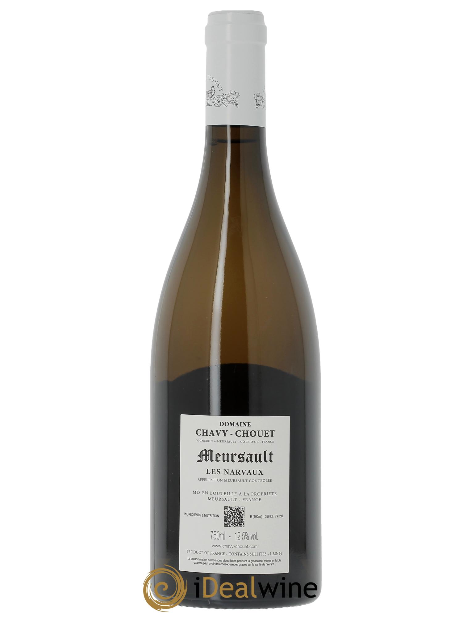 Meursault Les Narvaux Chavy-Chouet  2024 - Lot of 1 bottle - 1