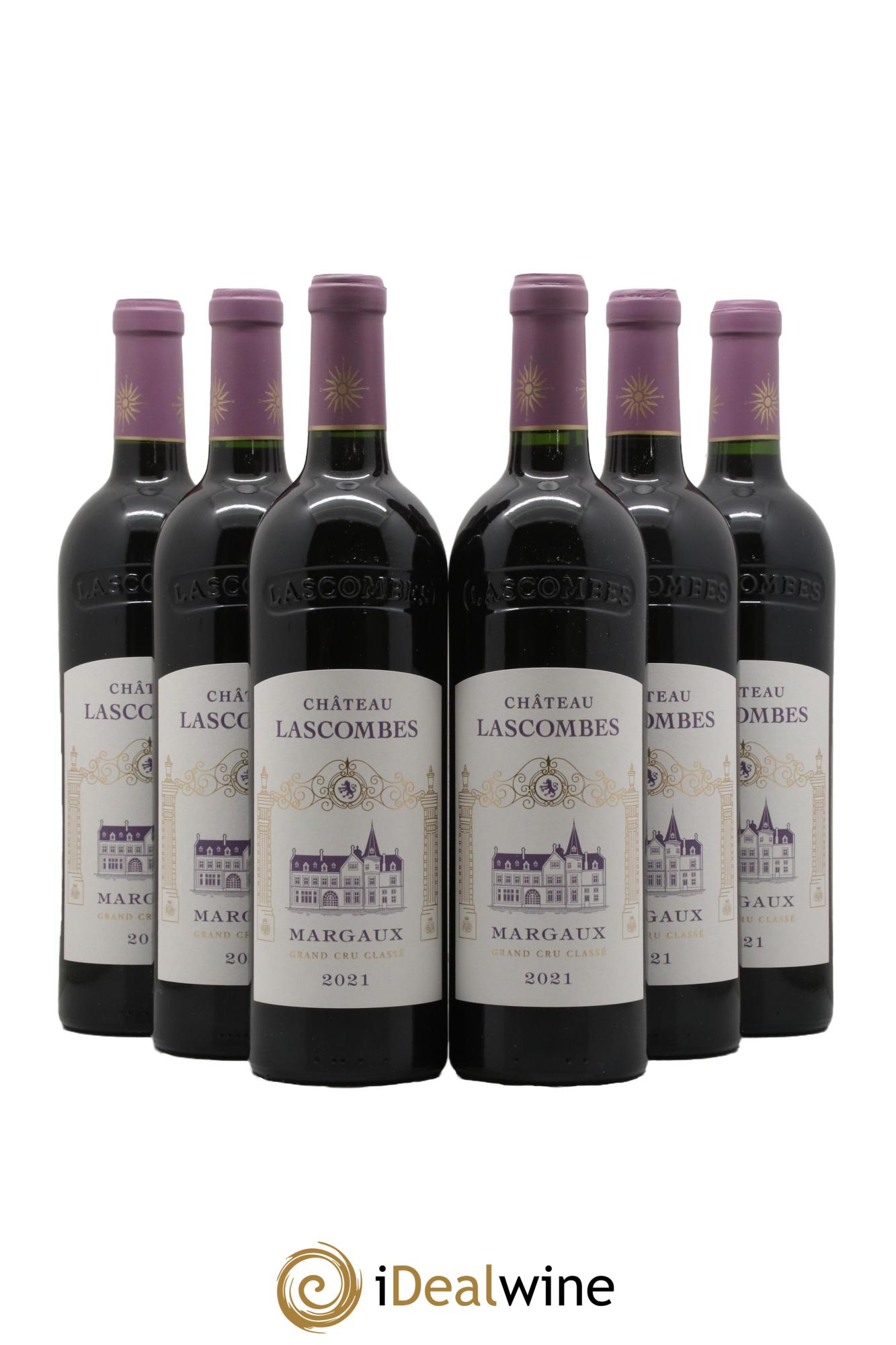 Château Lascombes 2ème Grand Cru Classé 2021 - Lotto di 6 bottiglie - 0