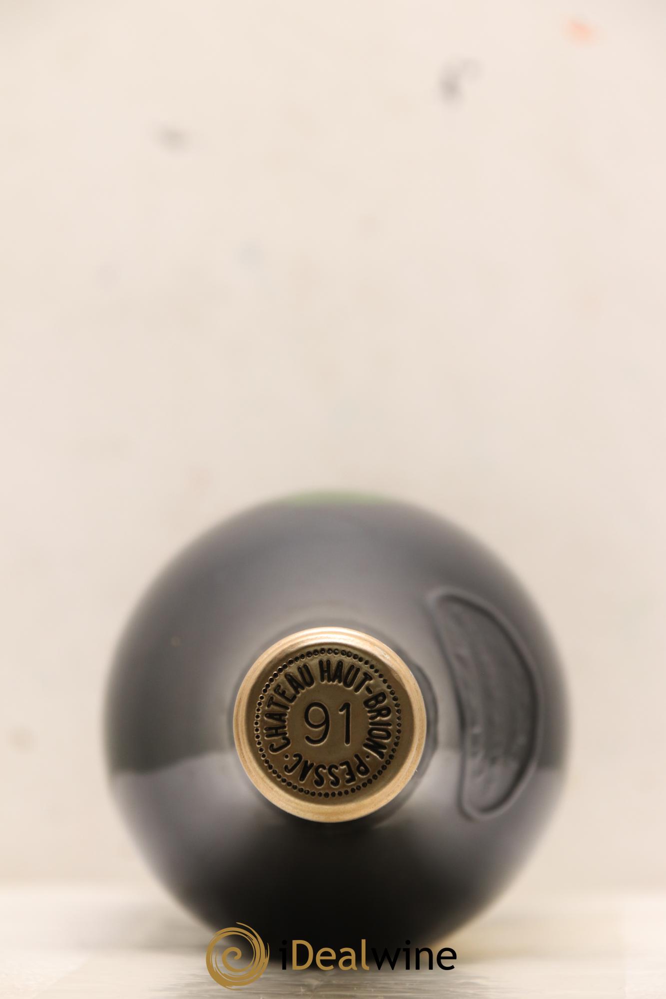 Château Haut Brion 1er Grand Cru Classé 1991 - Lotto di 3 bottiglie - 1