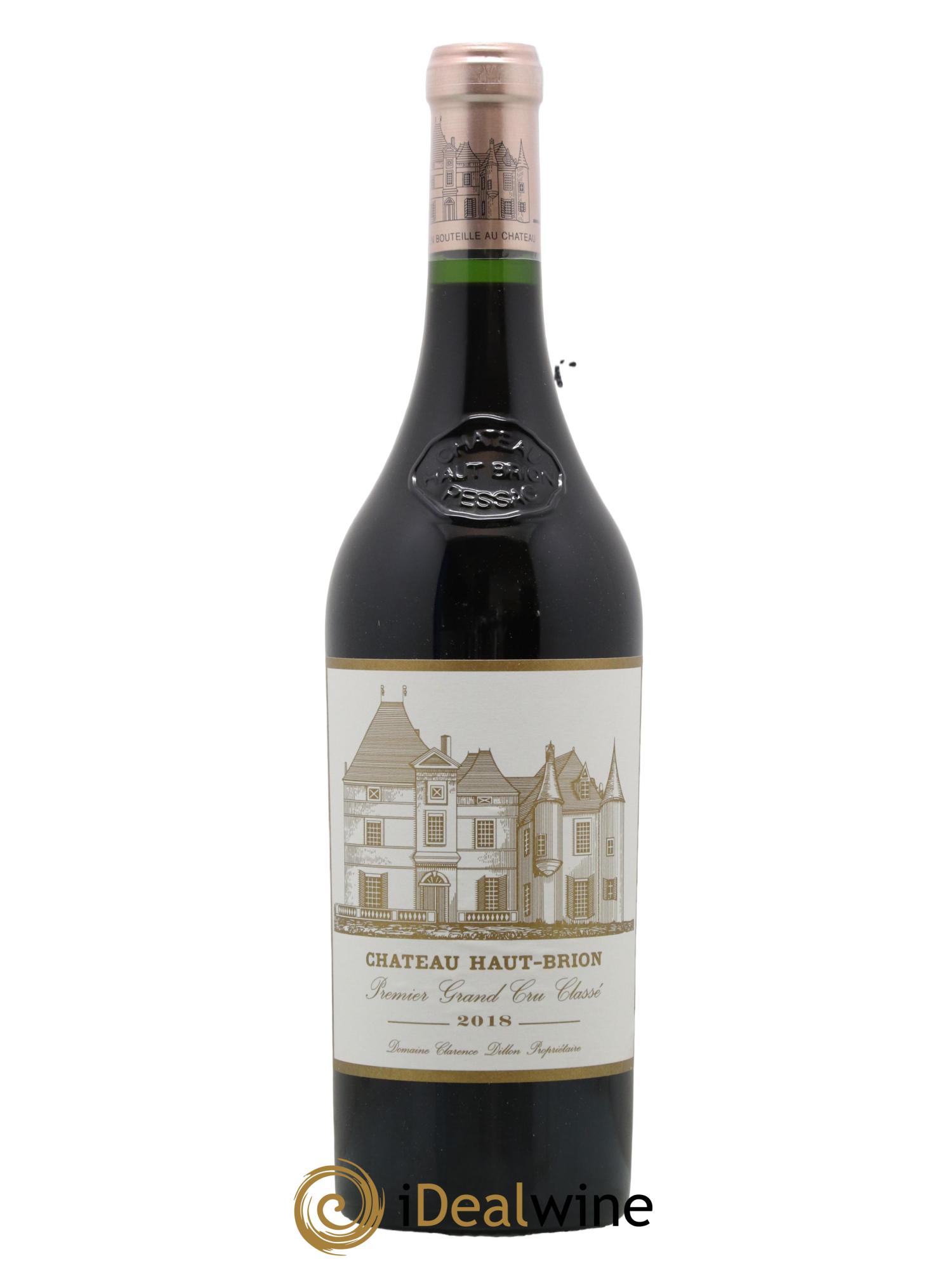 Château Haut Brion 1er Grand Cru Classé 2018 - Lot de 1 bouteille - 0