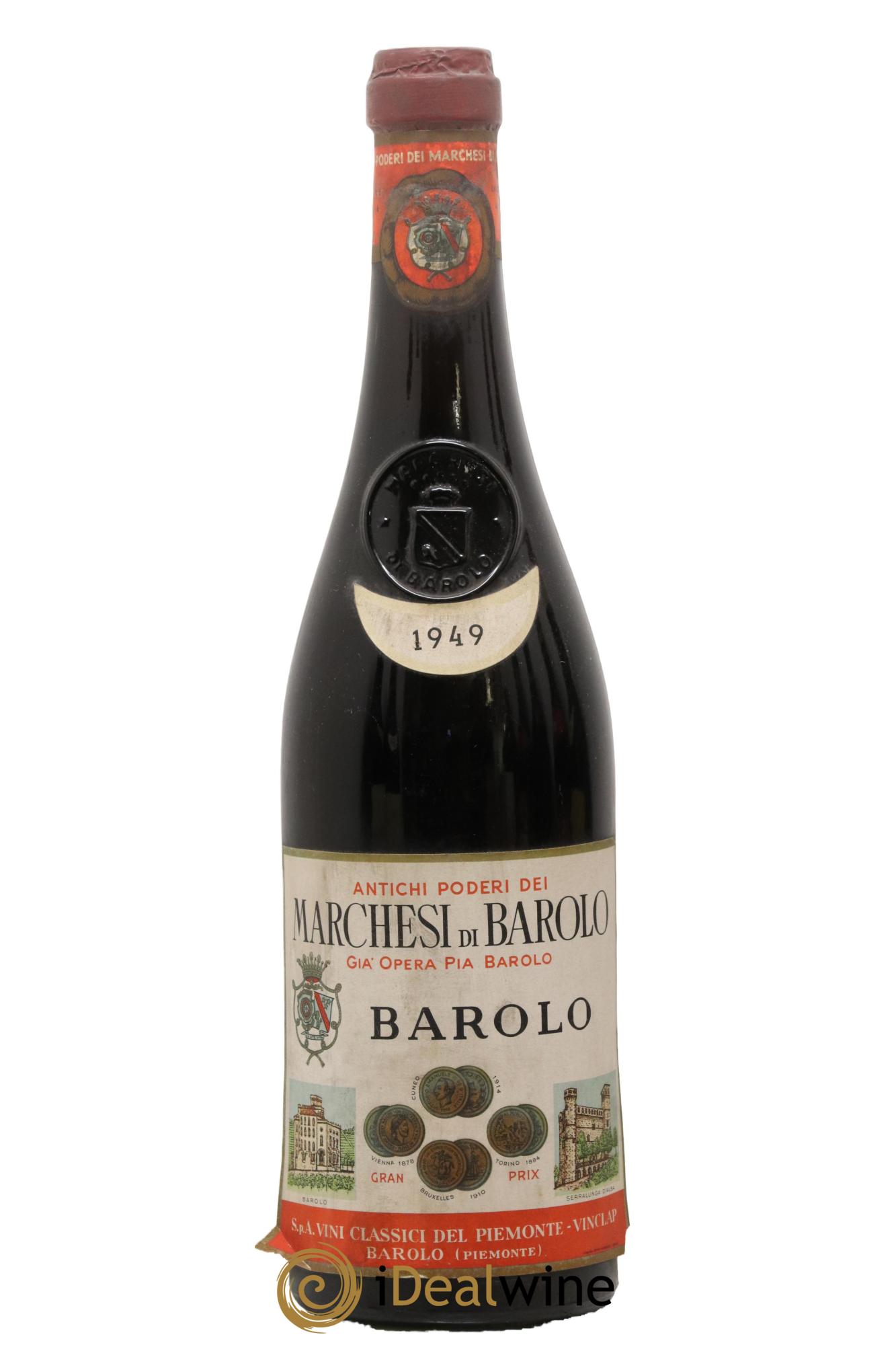 Barolo DOCG Marchesi di Barolo 1949 - Lot of 1 bottle - 0