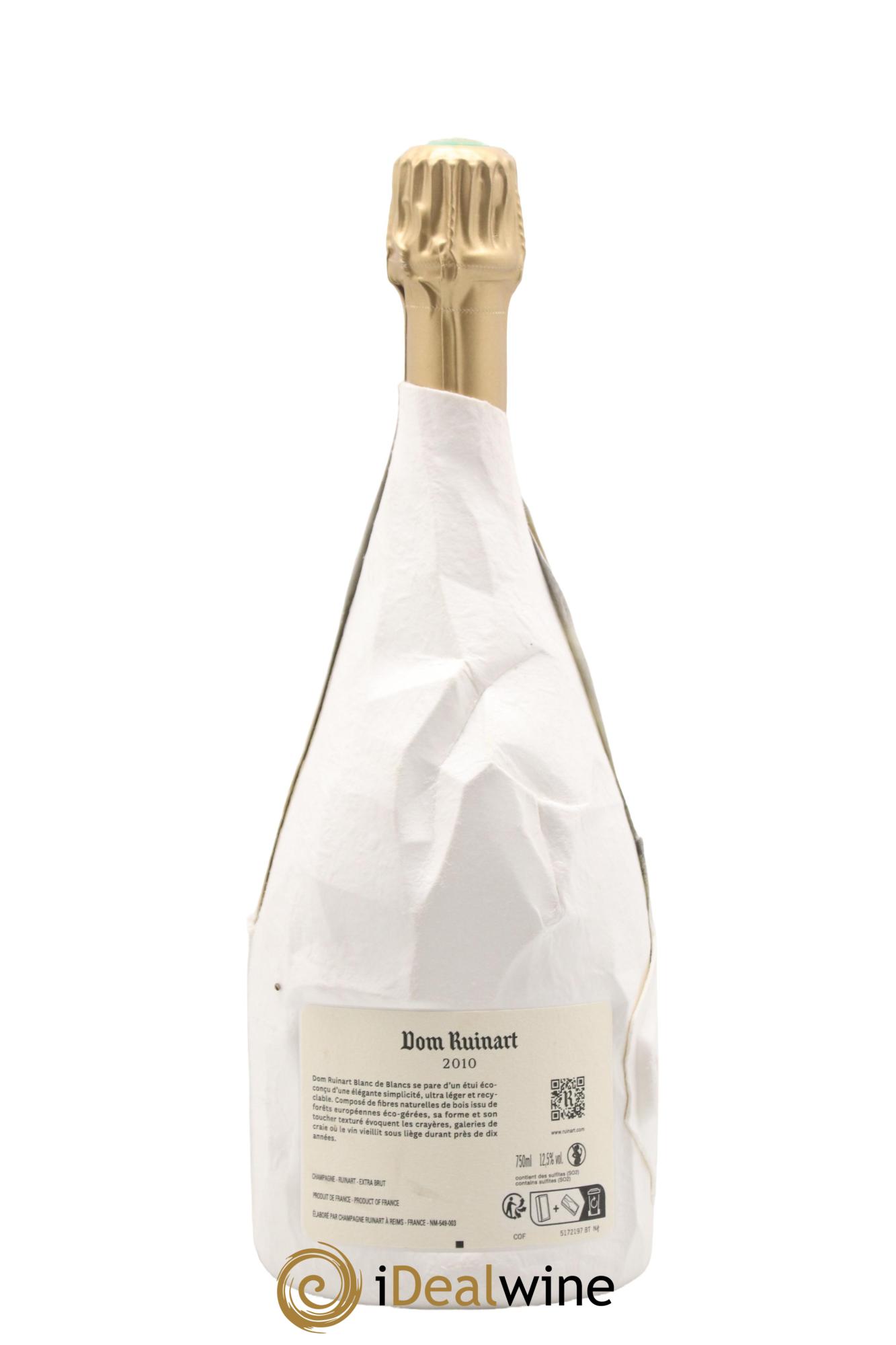 Dom Ruinart Brut (seconde peau) Ruinart 2010 - Lotto di 1 bottiglia - 1