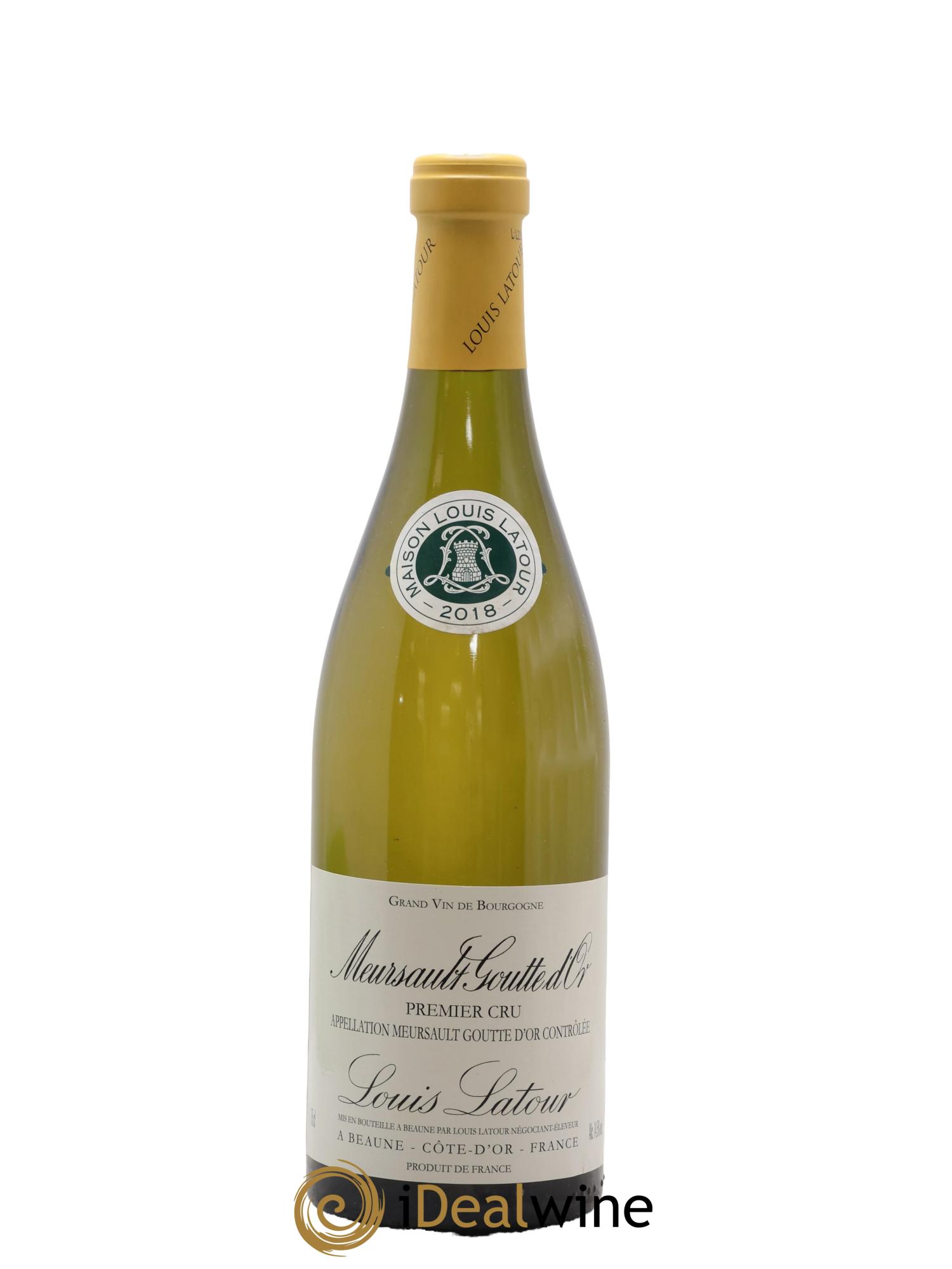 Meursault 1er Cru Goutte d'or Louis Latour 2018 - Posten von 1 Flasche - 0