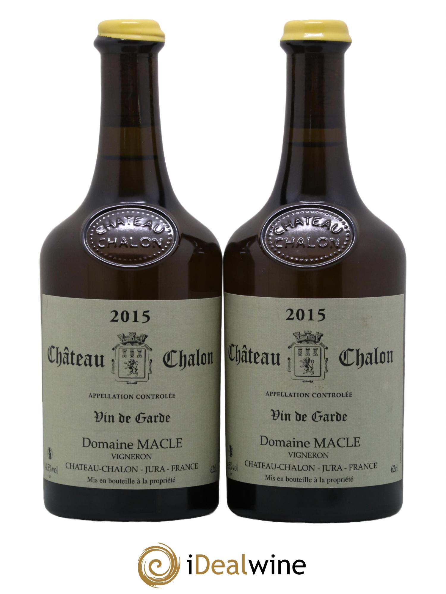 Château-Chalon Jean Macle 2015 - Lot de 2 clavelins - 0