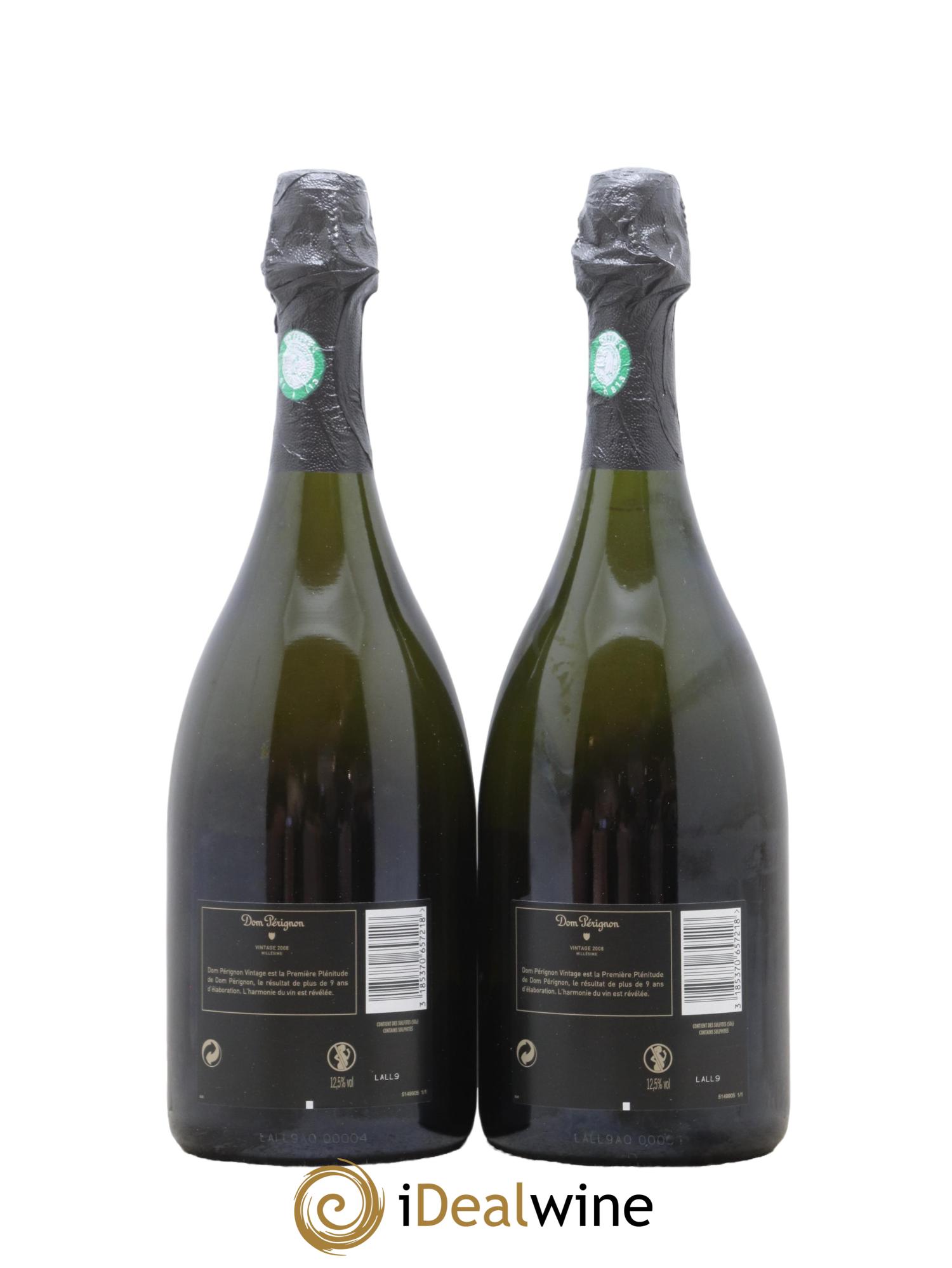 Brut Dom Pérignon 2008 - Lotto di 2 bottiglie - 2