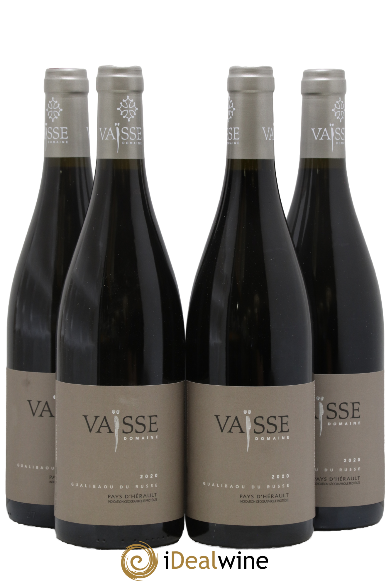 Pays d'Hérault Galibaou du Russe Vaisse (Domaine) 2020 - Lot of 4 bottles - 0