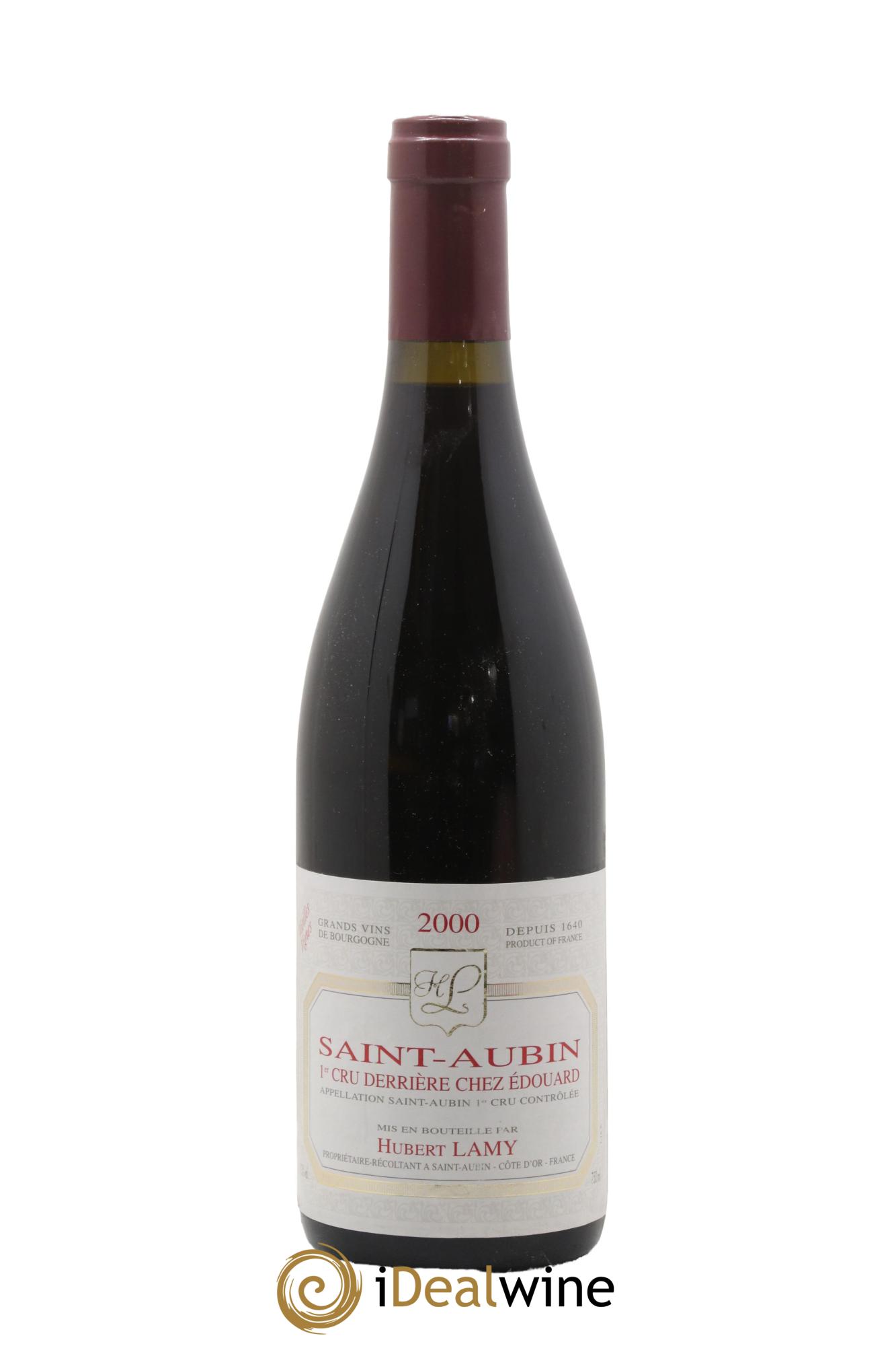 Saint-Aubin 1er Cru Derrière chez Edouard Vieilles Vignes Hubert Lamy 2000 - Posten von 1 Flasche - 0