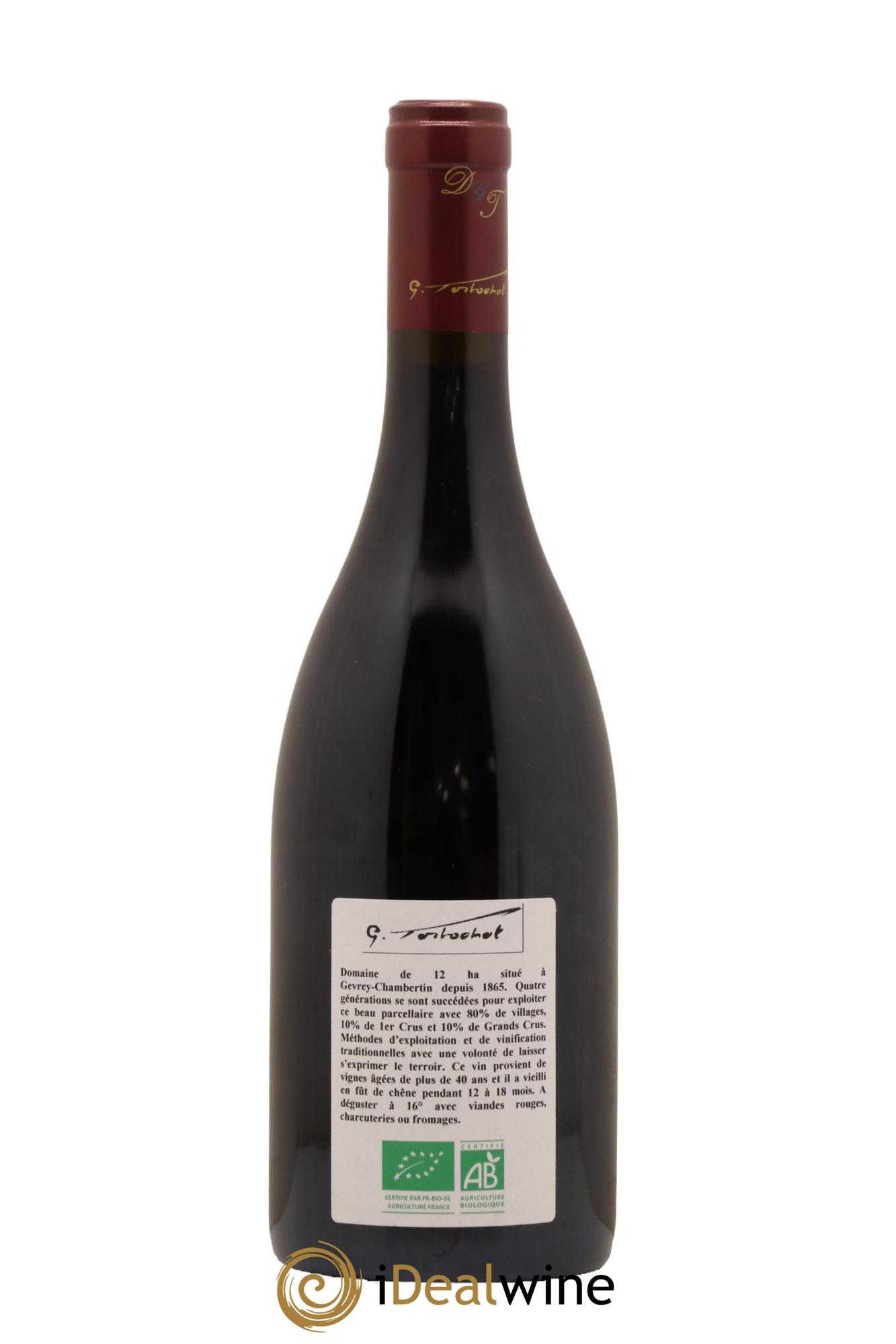 Clos de Vougeot Grand Cru Tortochot (Domaine) 2020 - Lot de 1 bouteille - 1