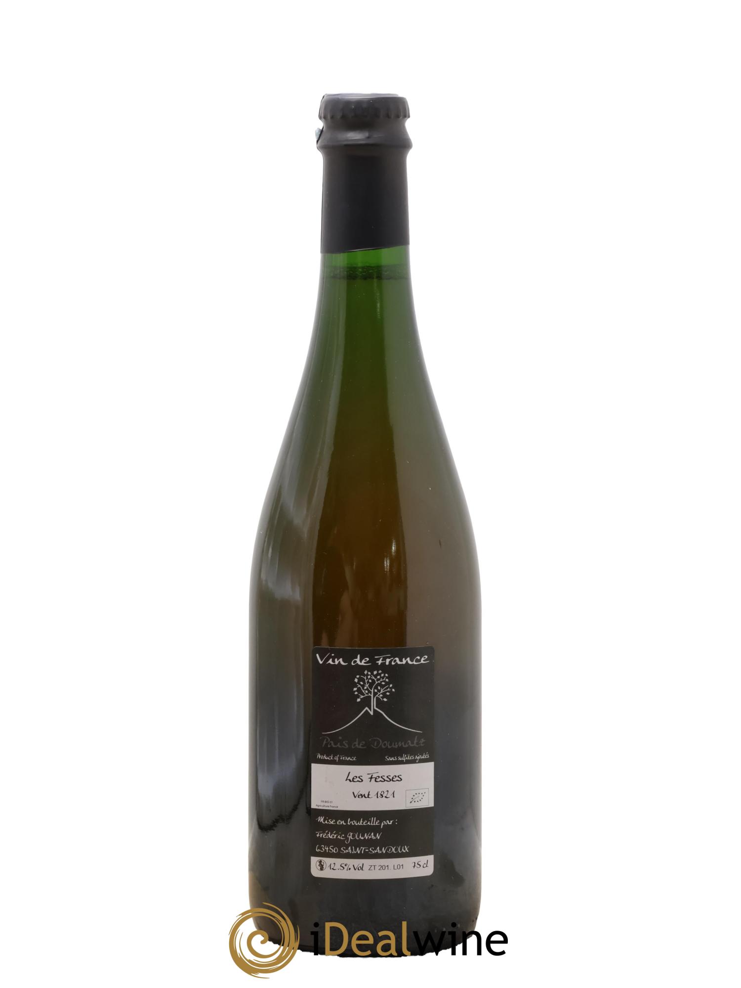 Vin de France Les Fesses Vignoble de l'Arbre Blanc 2018 - Lotto di 1 bottiglia - 1