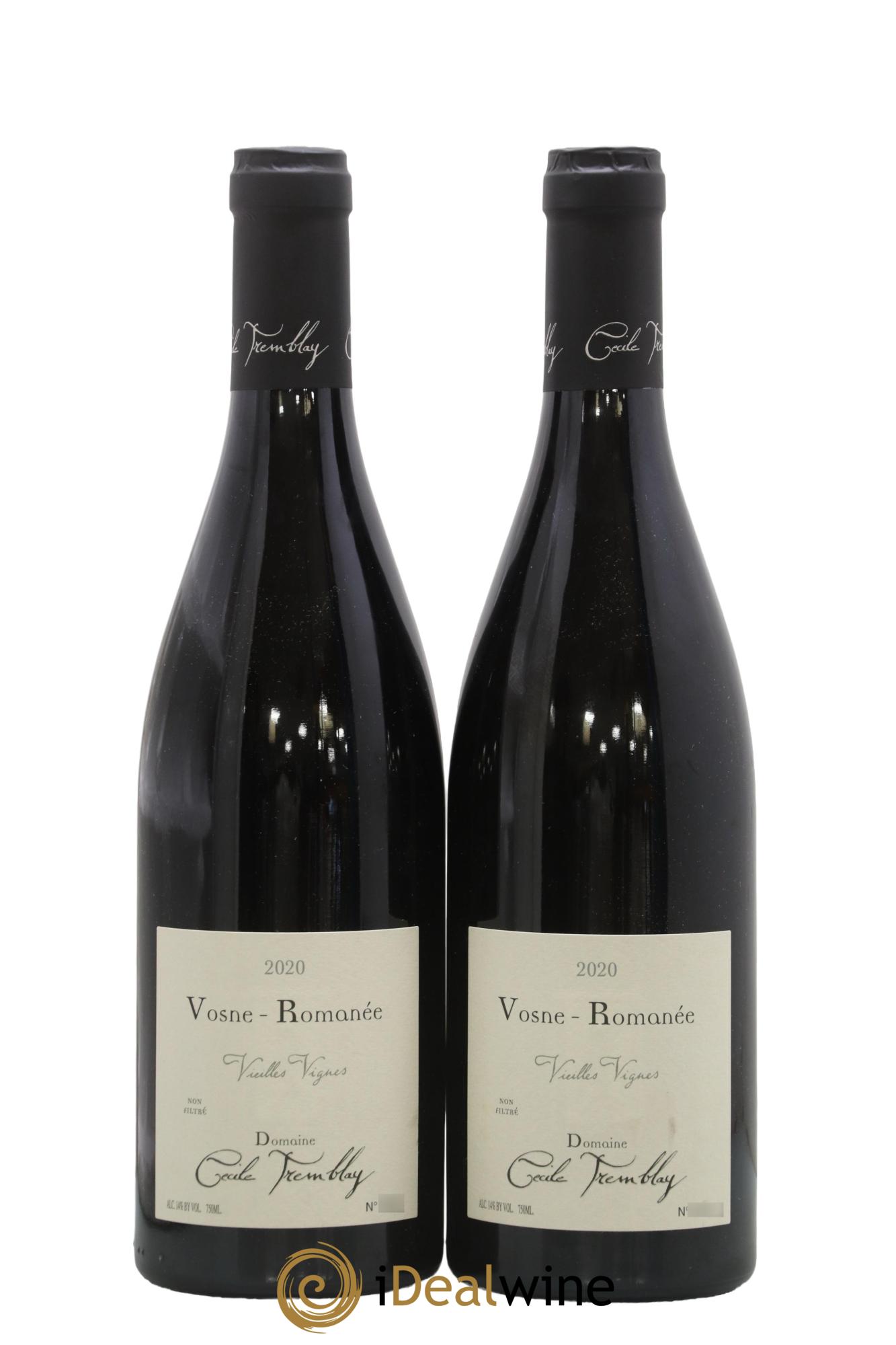 Vosne-Romanée Vieilles Vignes Cécile Tremblay 2020 - Lotto di 2 bottiglie - 0