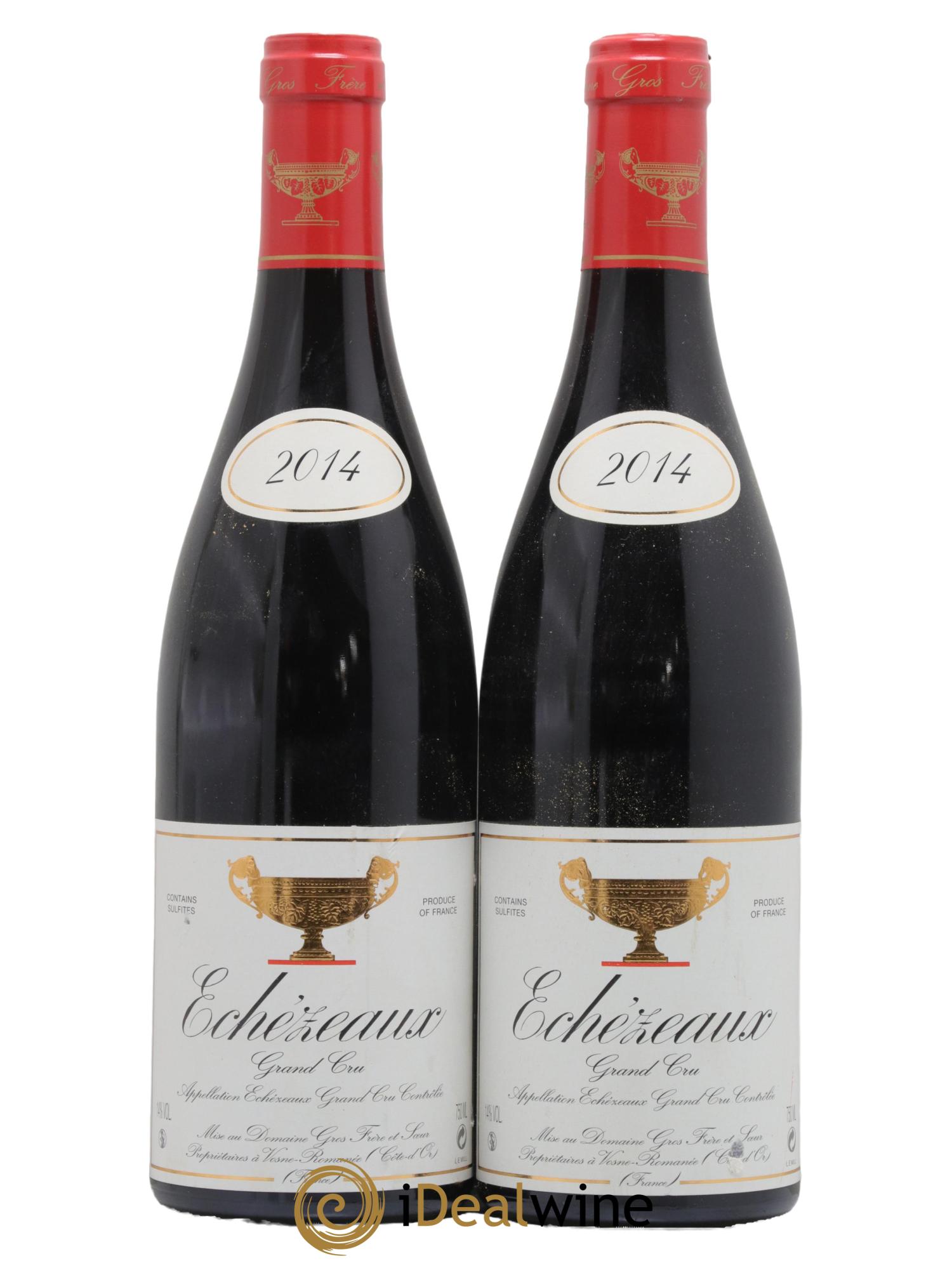 Echezeaux Grand Cru Gros Frère & Soeur 2014 - Lot de 2 bouteilles - 0