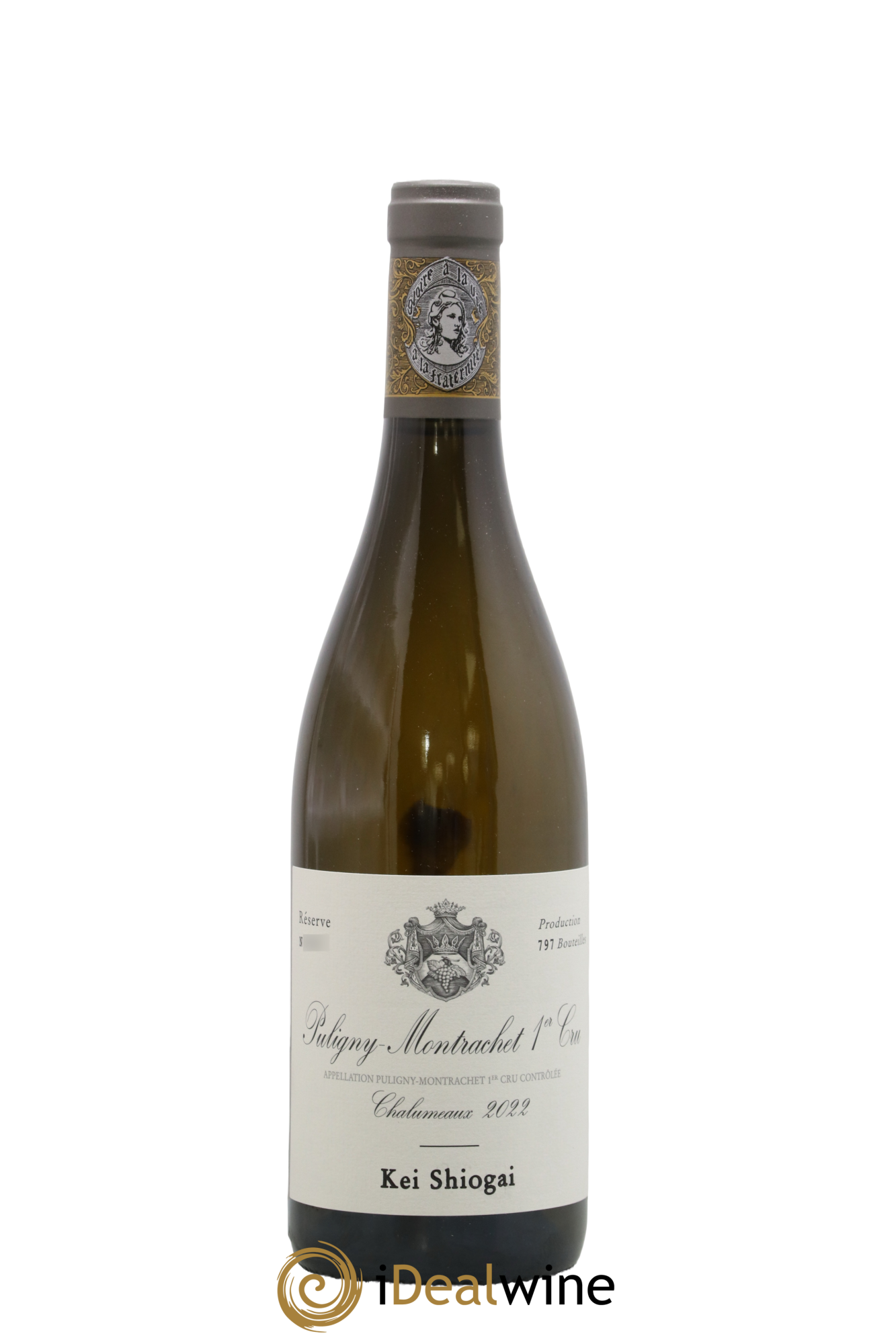 Puligny-Montrachet 1er Cru Chalumeaux Kei Shiogai 2022 - Lot de 1 bouteille - 0