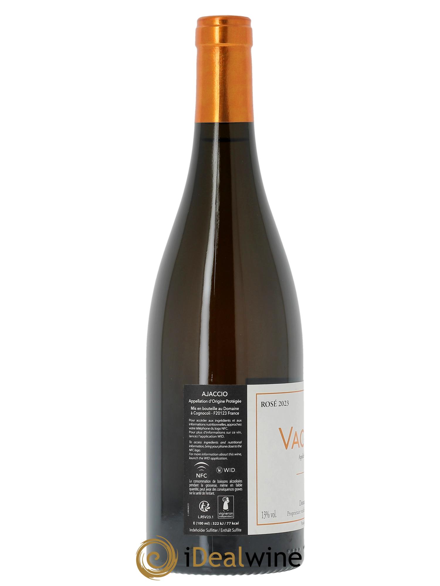 Ajaccio Vaccelli  2023 - Lot de 1 bouteille - 1