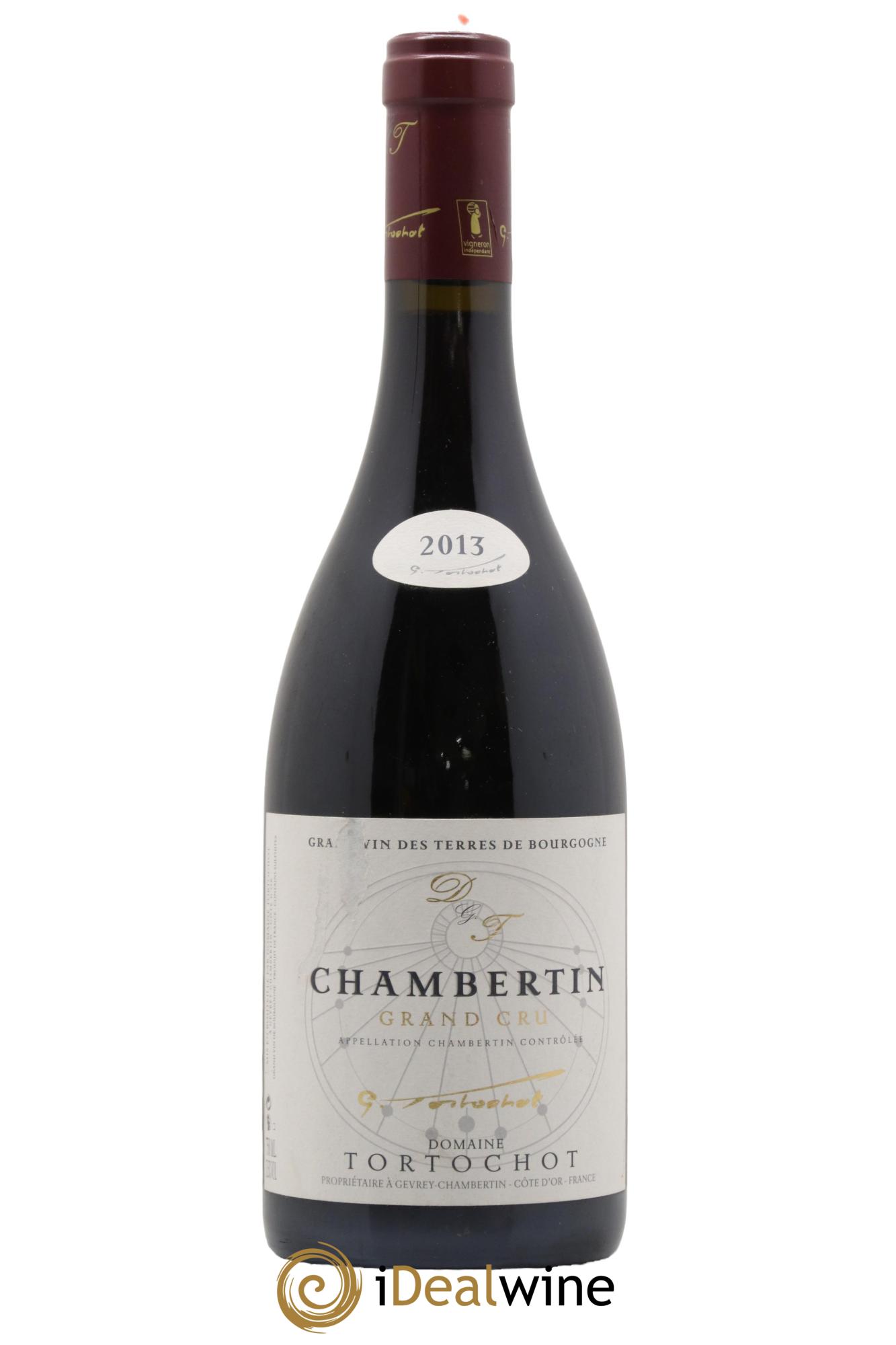 Chambertin Grand Cru Tortochot (Domaine) 2013 - Lot de 1 bouteille - 0